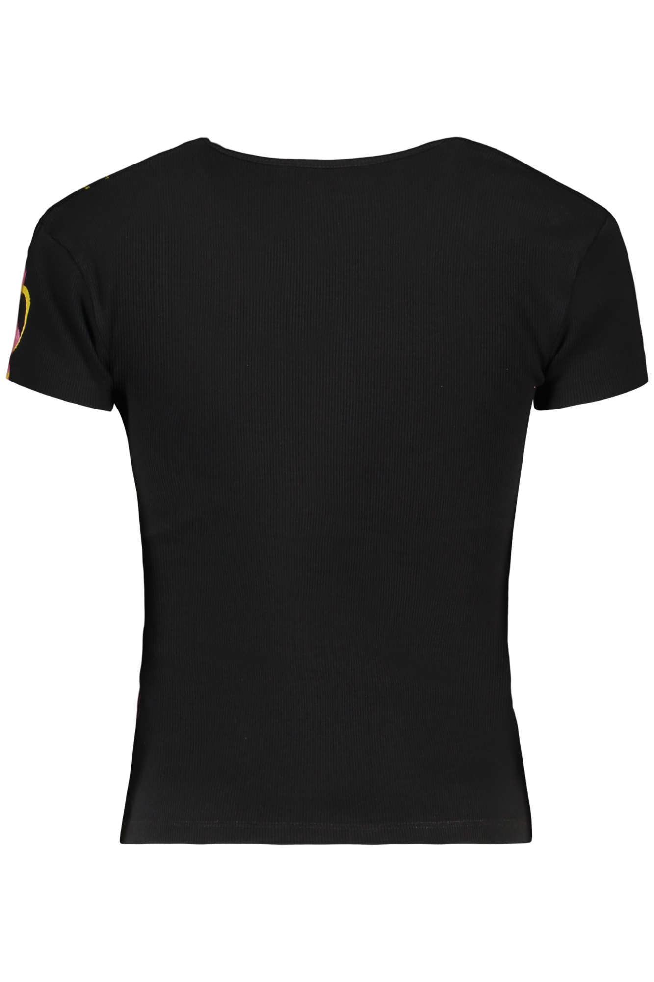 DESIGUAL T-SHIRT MANICHE CORTE DONNA NERO - immagine 2