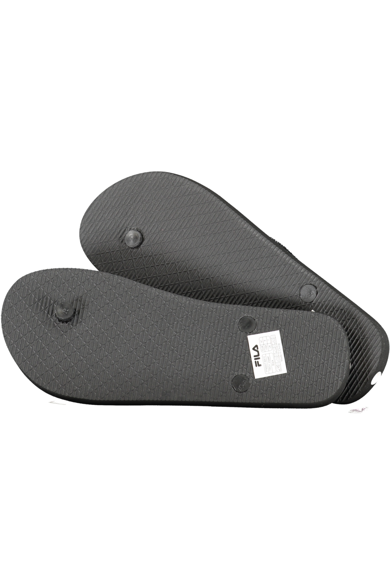 FILA CALZATURA CIABATTA UOMO NERO - immagine 2