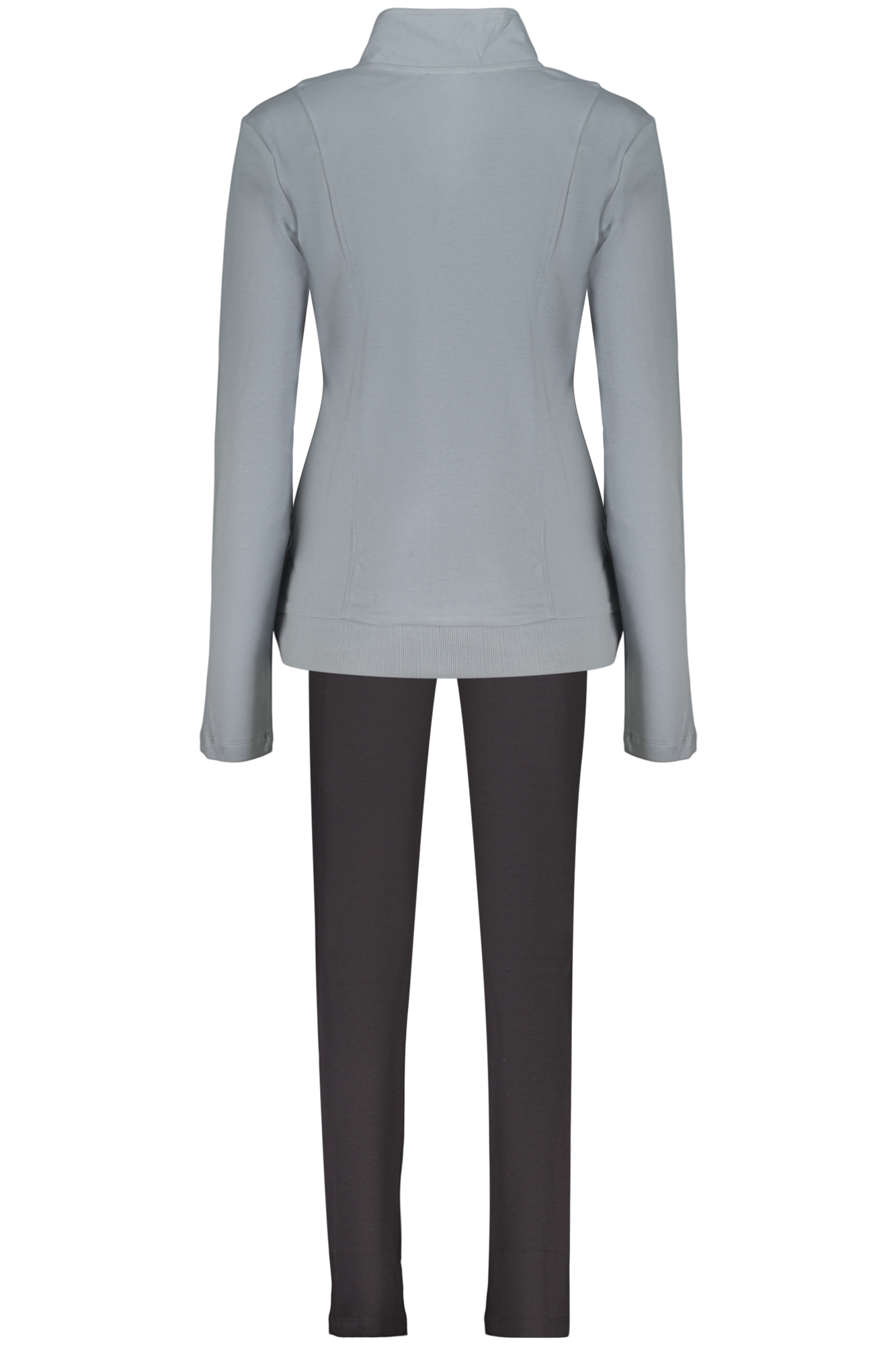 FREDDY FELPA CON ZIP DONNA AZZURRO - immagine 2