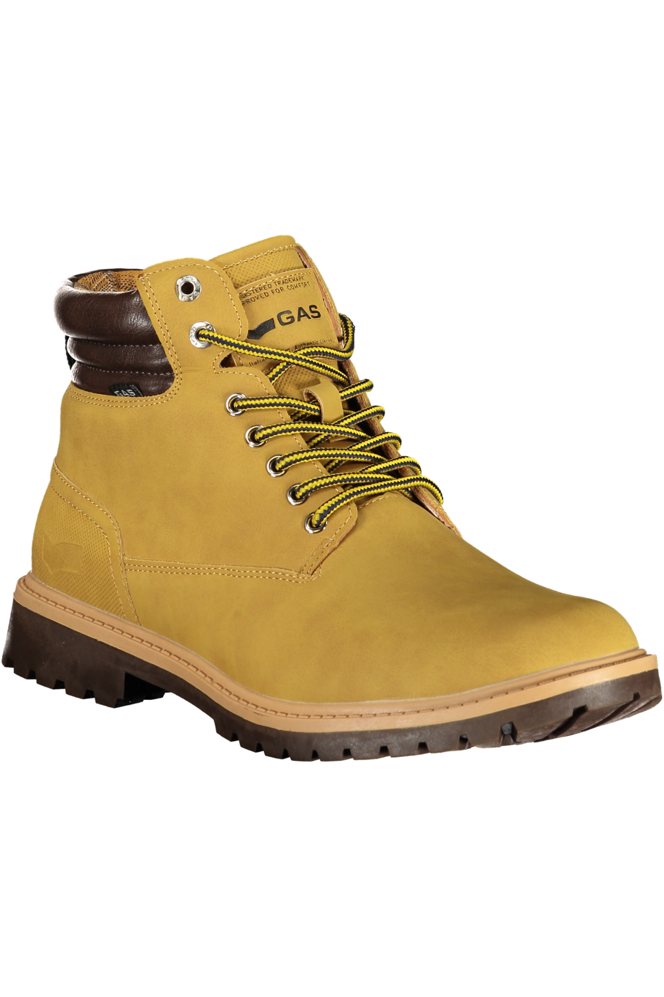GAS CALZATURA STIVALE UOMO BEIGE - immagine 2