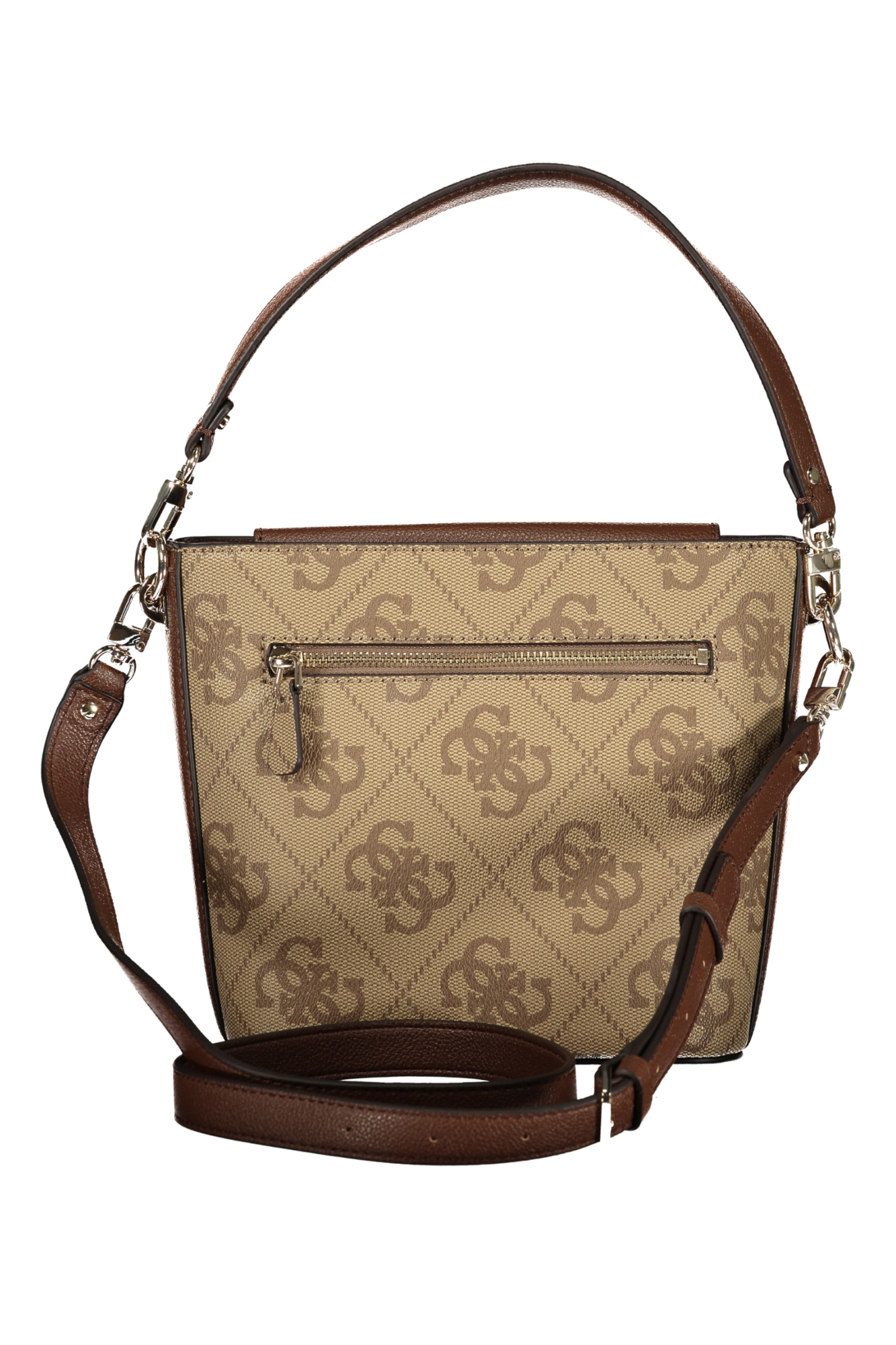 GUESS JEANS BORSA DONNA MARRONE - immagine 2