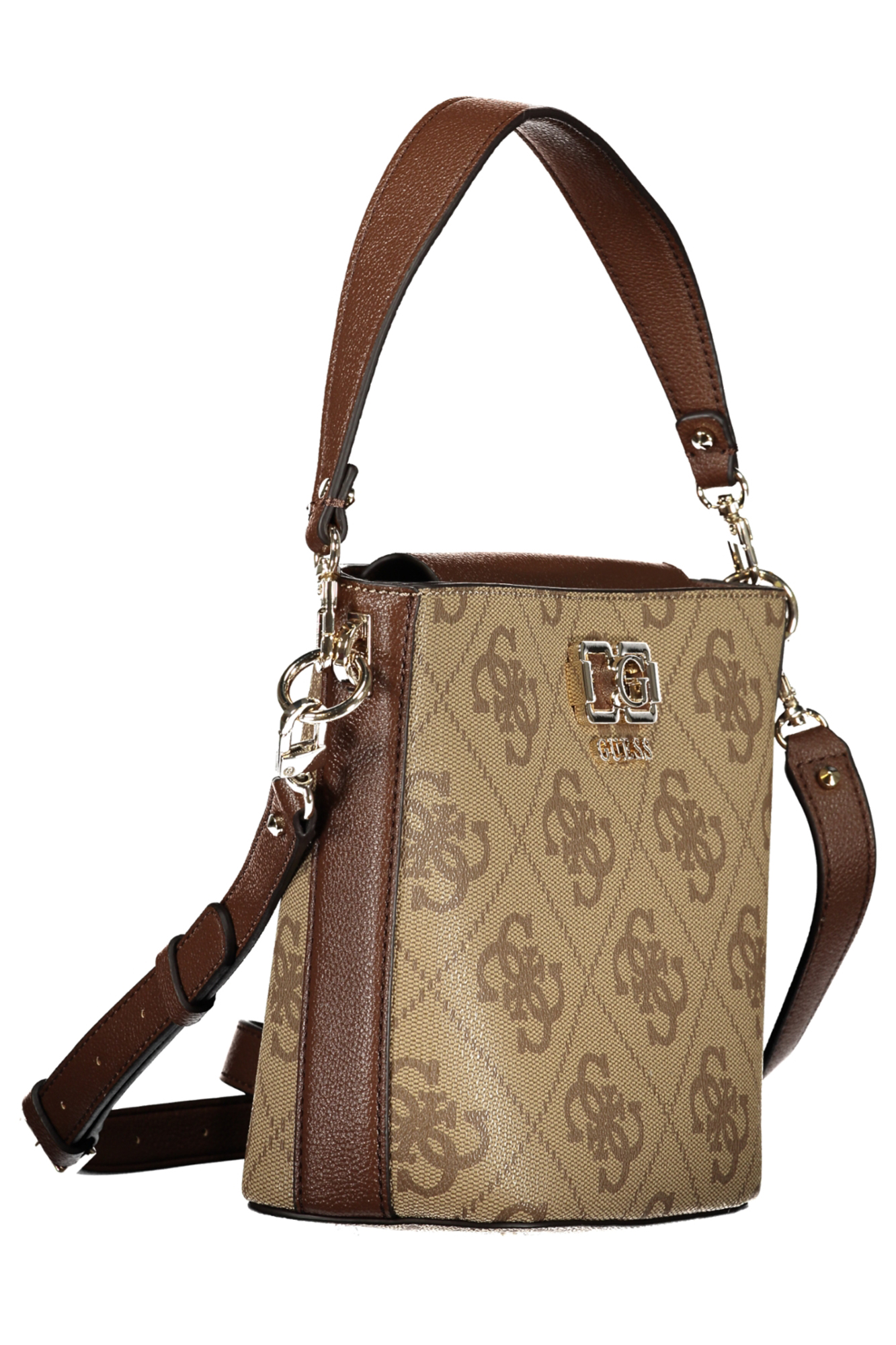 GUESS JEANS BORSA DONNA MARRONE - immagine 3