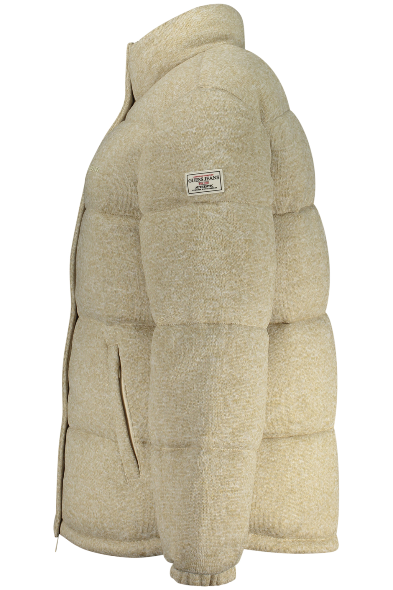 GUESS JEANS GIUBBOTTO DONNA BEIGE - immagine 3
