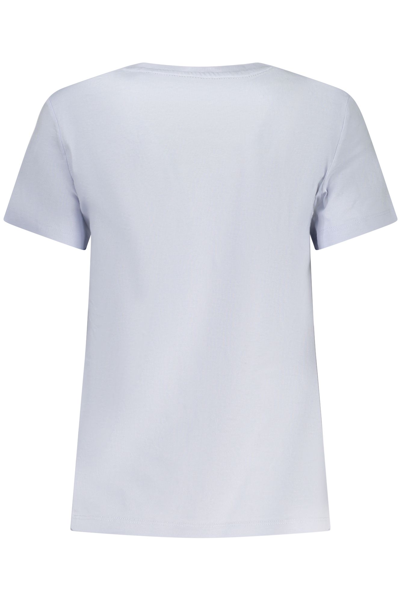 GUESS JEANS T-SHIRT MANICHE CORTE DONNA AZZURRO - immagine 2