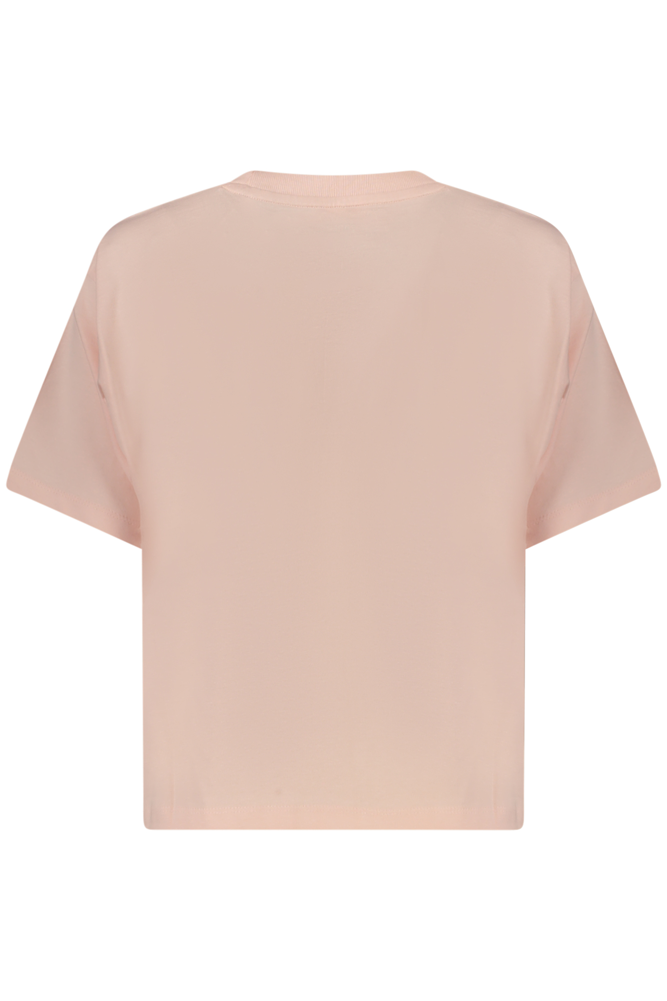 GUESS JEANS T-SHIRT MANICHE CORTE DONNA ROSA - immagine 2