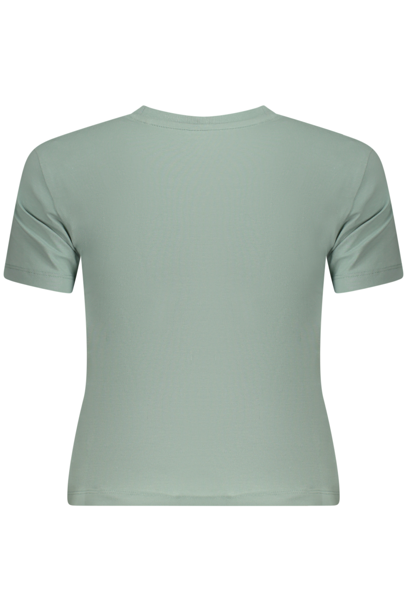GUESS JEANS T-SHIRT MANICHE CORTE DONNA VERDE - immagine 2