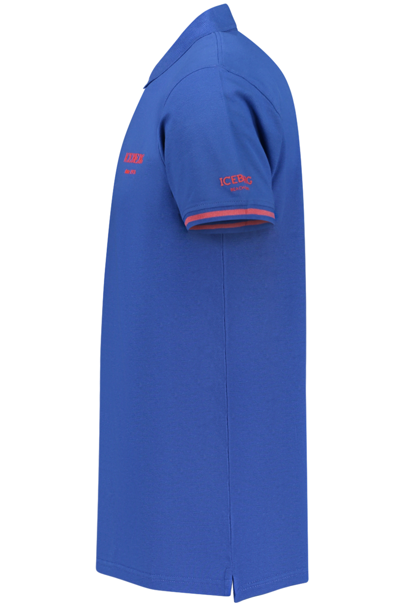 ICEBERG POLO MANICHE CORTE UOMO BLU - immagine 3