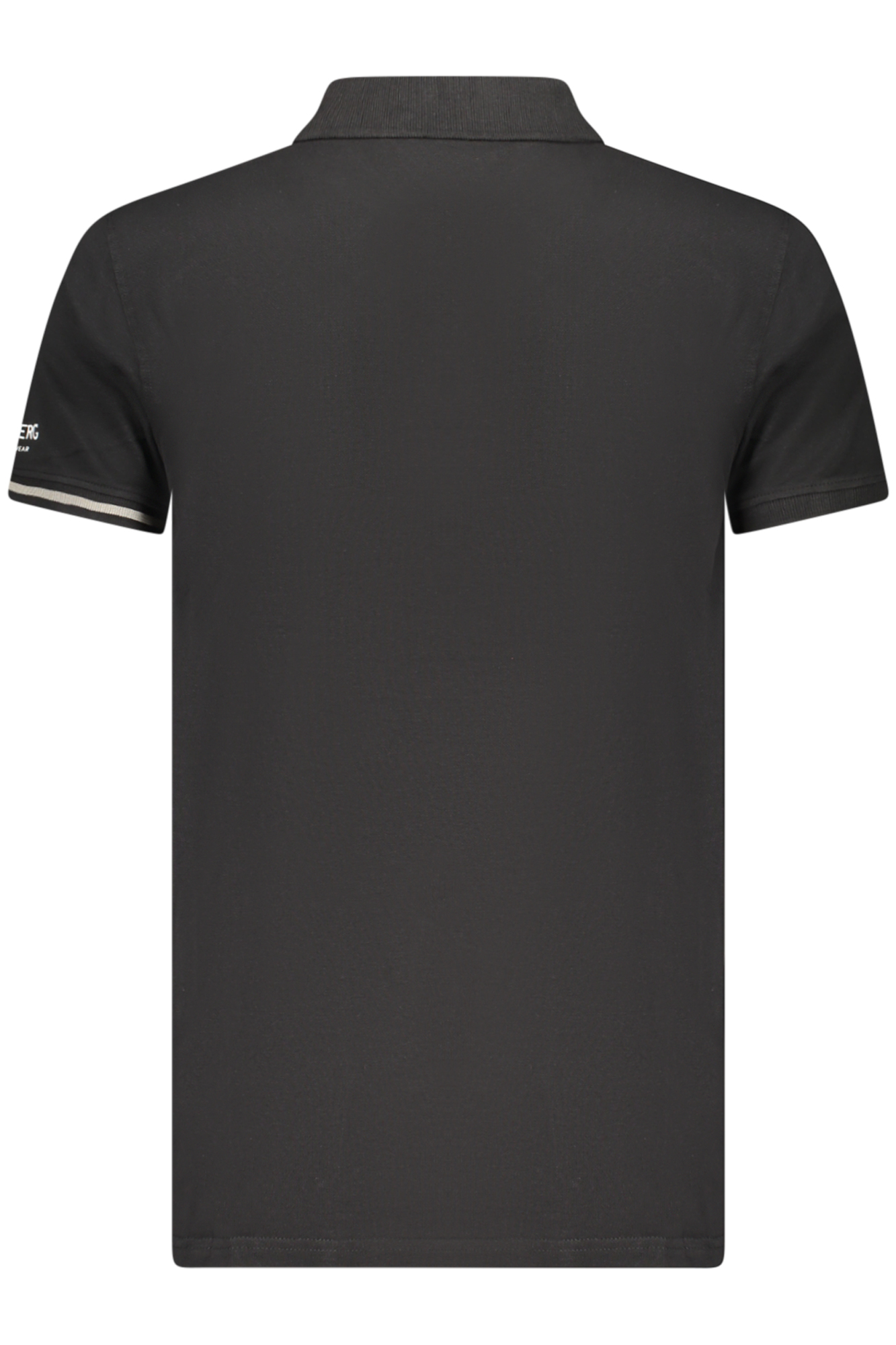 ICEBERG POLO MANICHE CORTE UOMO NERO - immagine 2