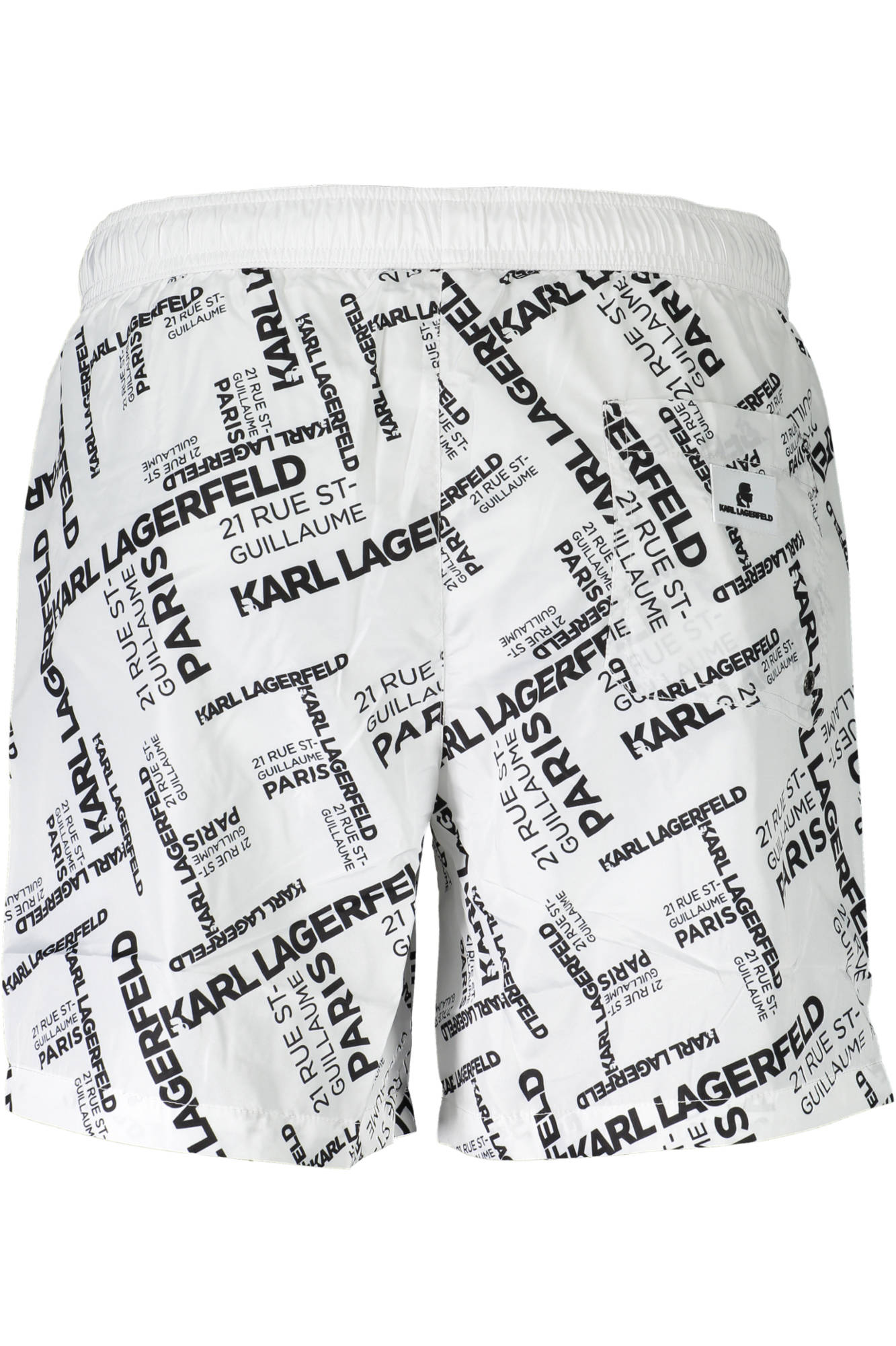 KARL LAGERFELD BEACHWEAR COSTUME PARTE SOTTO UOMO BIANCO - immagine 2