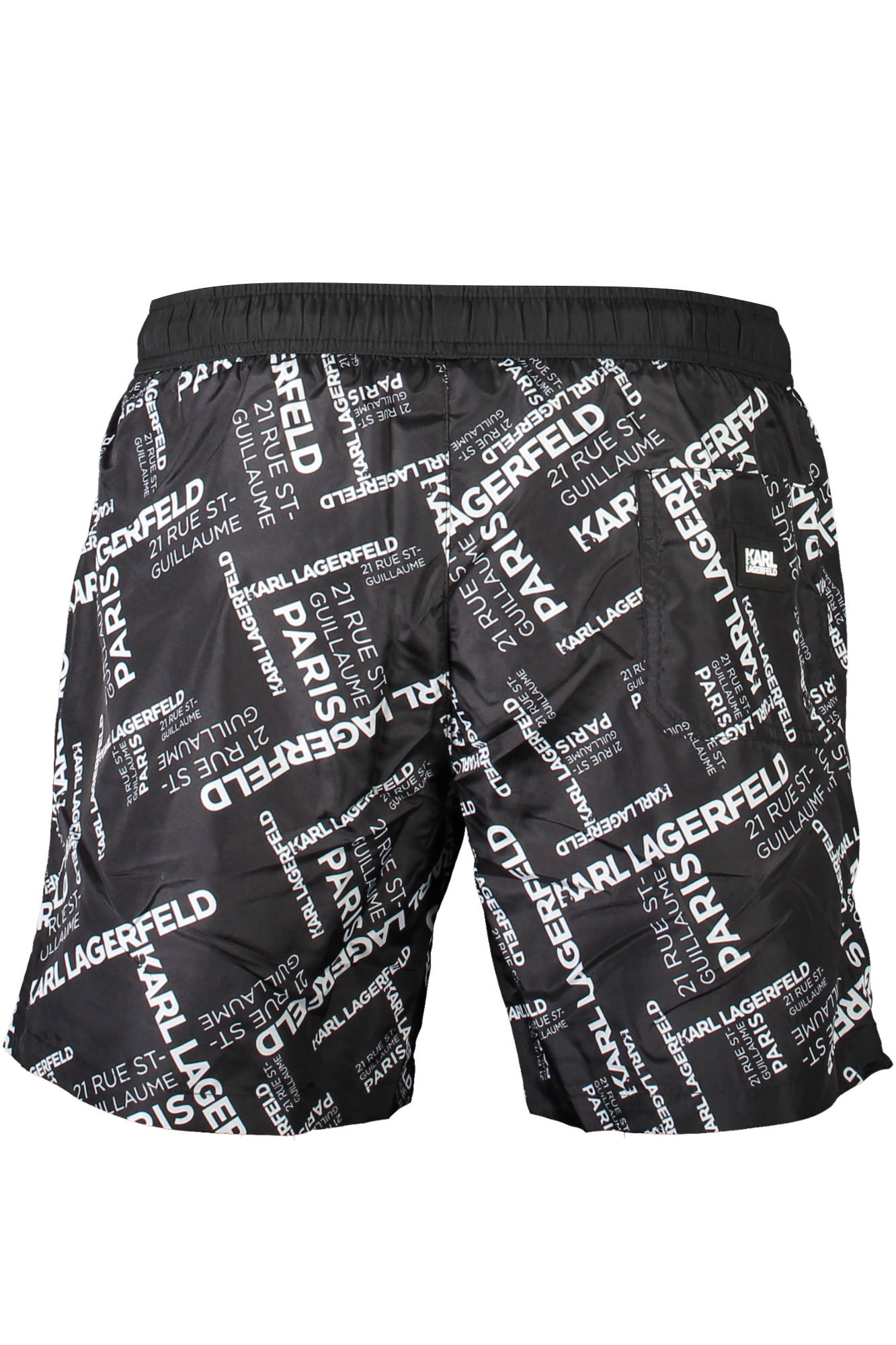 KARL LAGERFELD BEACHWEAR COSTUME PARTE SOTTO UOMO NERO - immagine 2