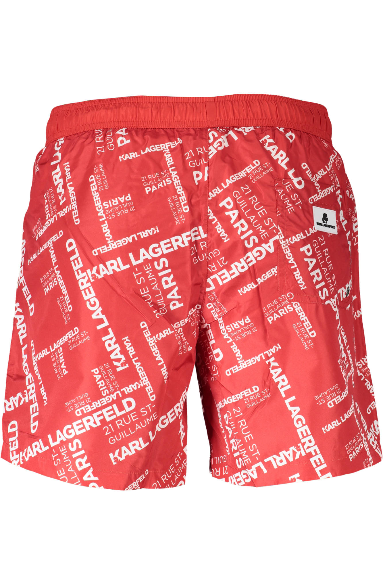 KARL LAGERFELD BEACHWEAR COSTUME PARTE SOTTO UOMO ROSSO - immagine 2