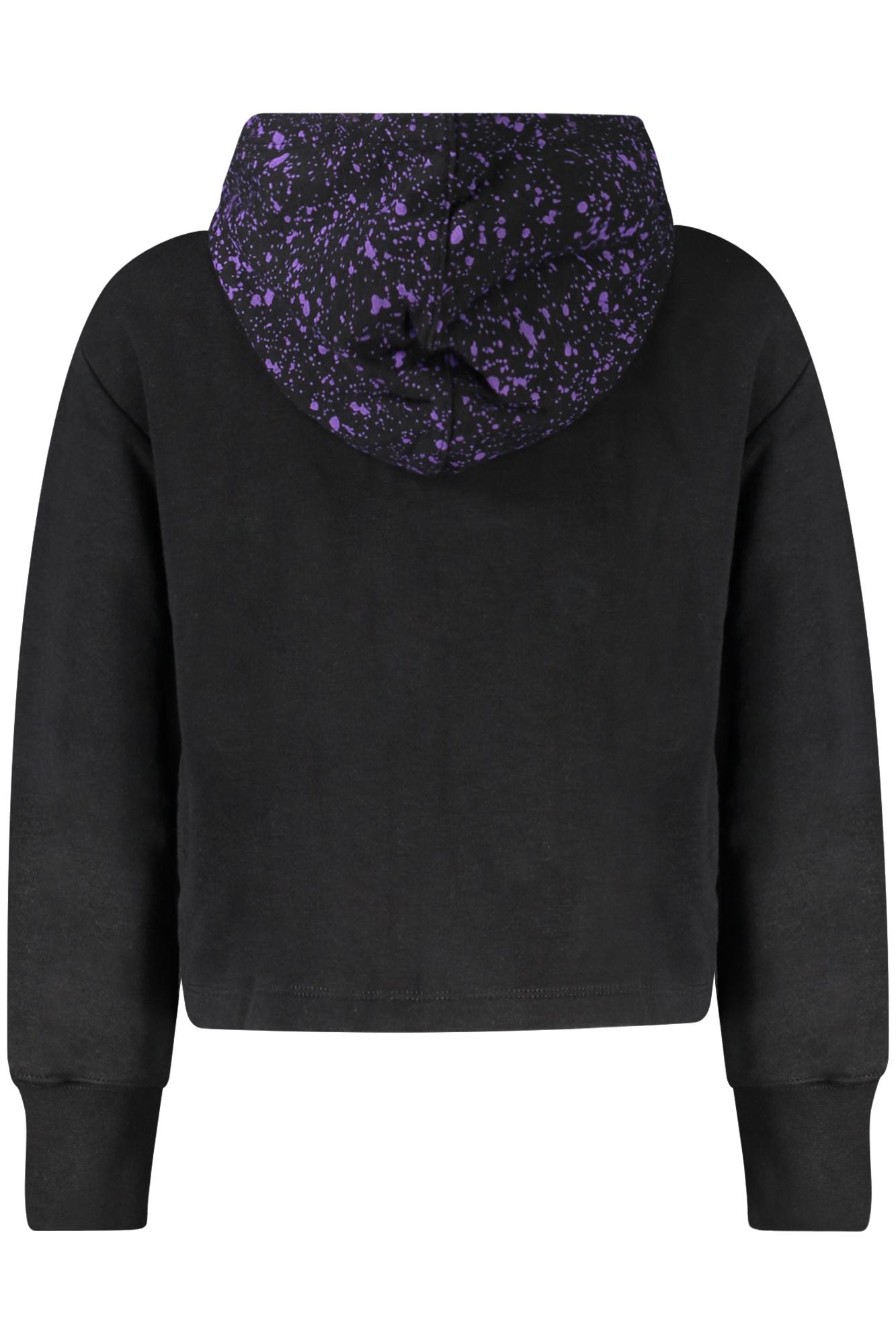 NIKE FELPA CON ZIP BAMBINA NERO - immagine 2