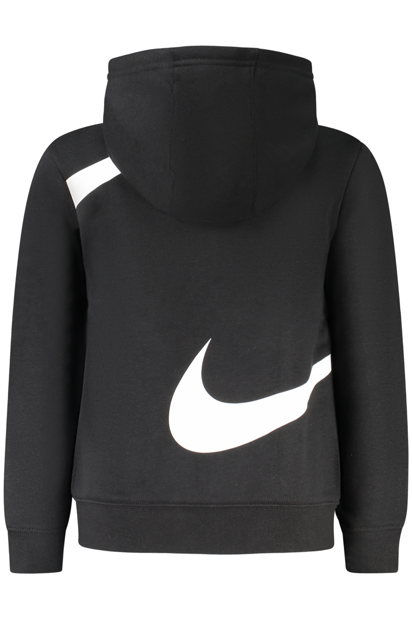NIKE FELPA CON ZIP BAMBINO NERO - immagine 2