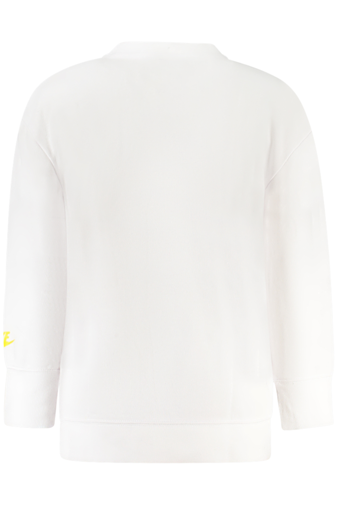 NIKE FELPA SENZA ZIP BAMBINA BIANCO - immagine 2