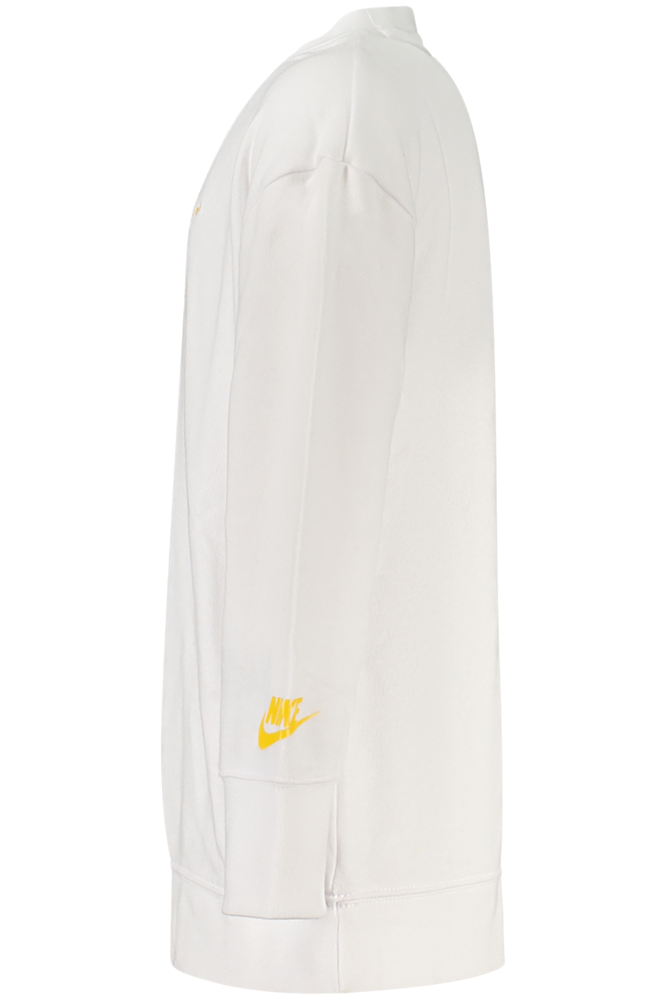 NIKE FELPA SENZA ZIP BAMBINA BIANCO - immagine 3