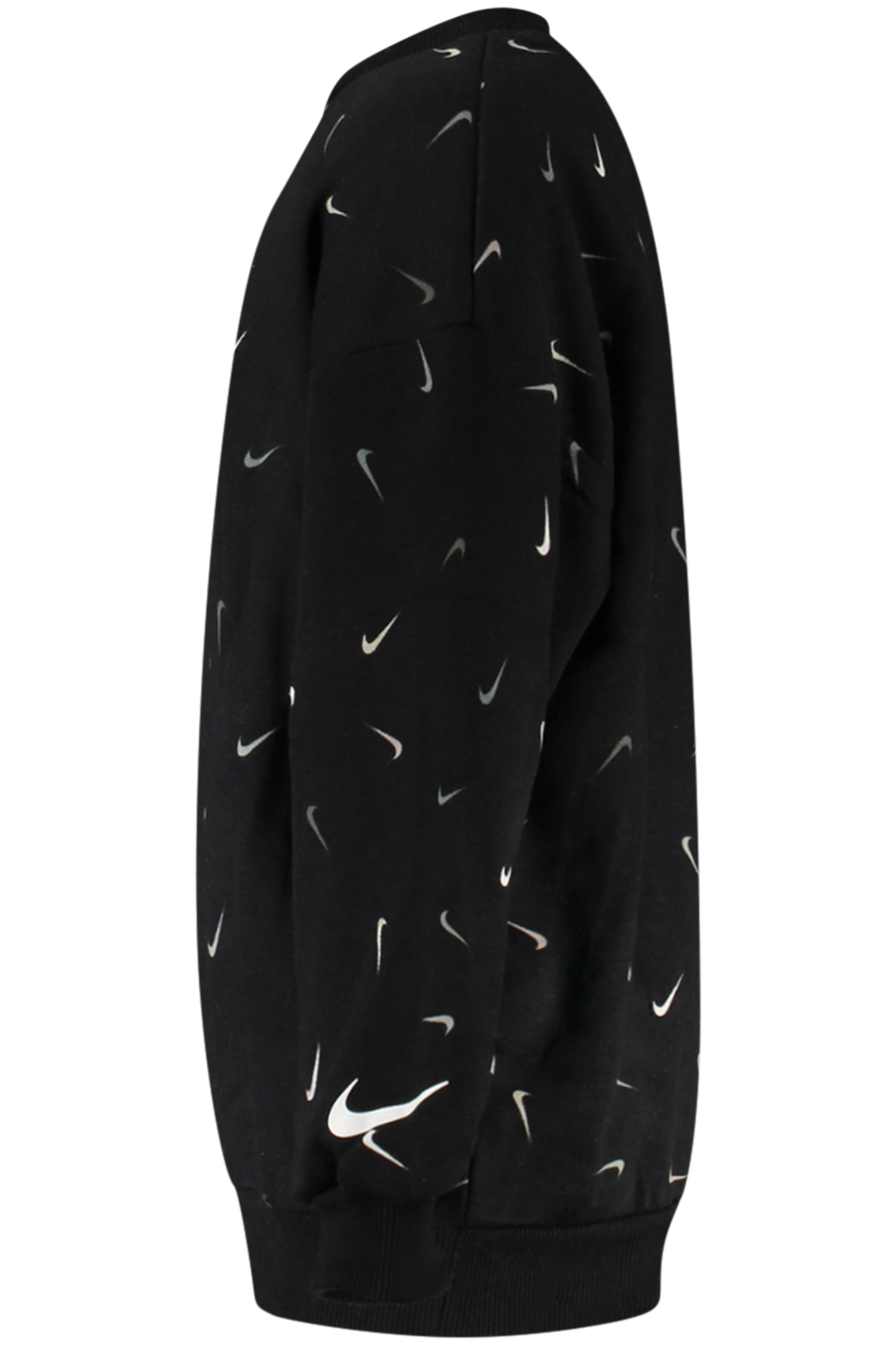 NIKE FELPA SENZA ZIP BAMBINA NERO - immagine 3
