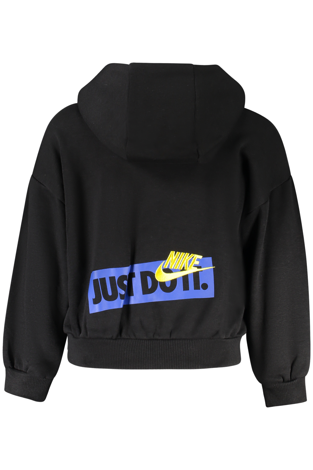 NIKE FELPA SENZA ZIP BAMBINO NERO - immagine 2