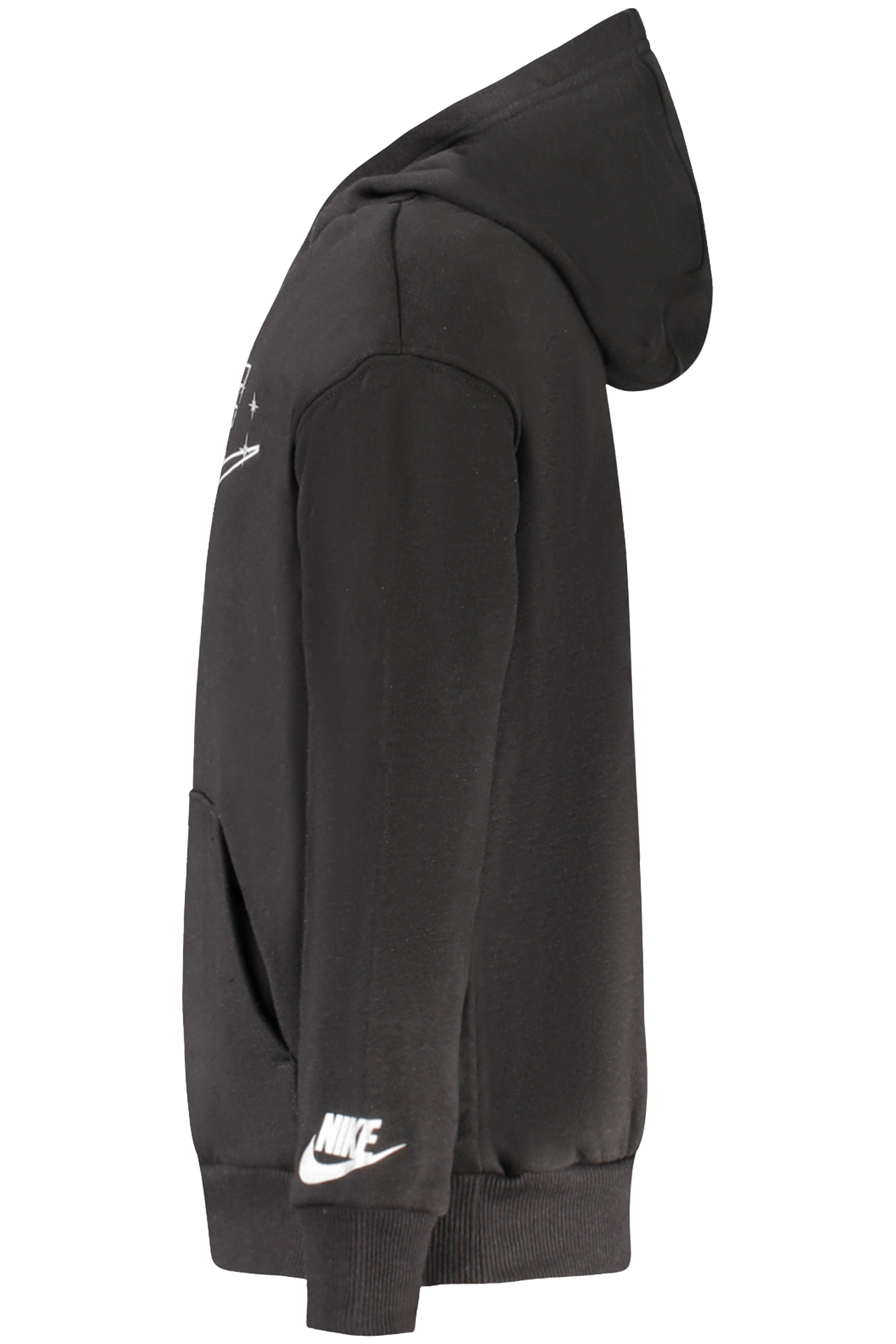 NIKE FELPA SENZA ZIP BAMBINO NERO - immagine 3