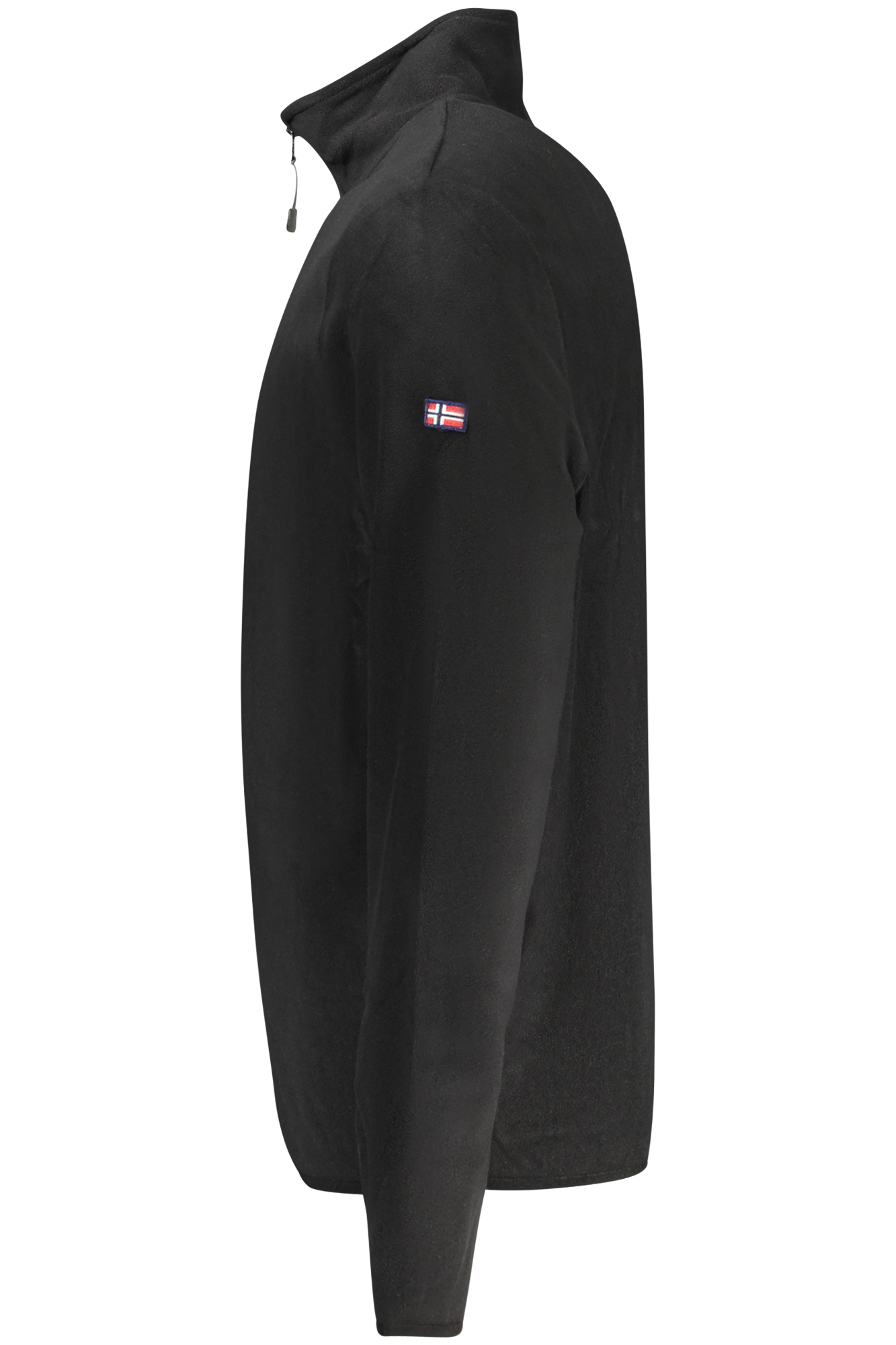 NORWAY 1963 FELPA SENZA ZIP UOMO NERO - immagine 3