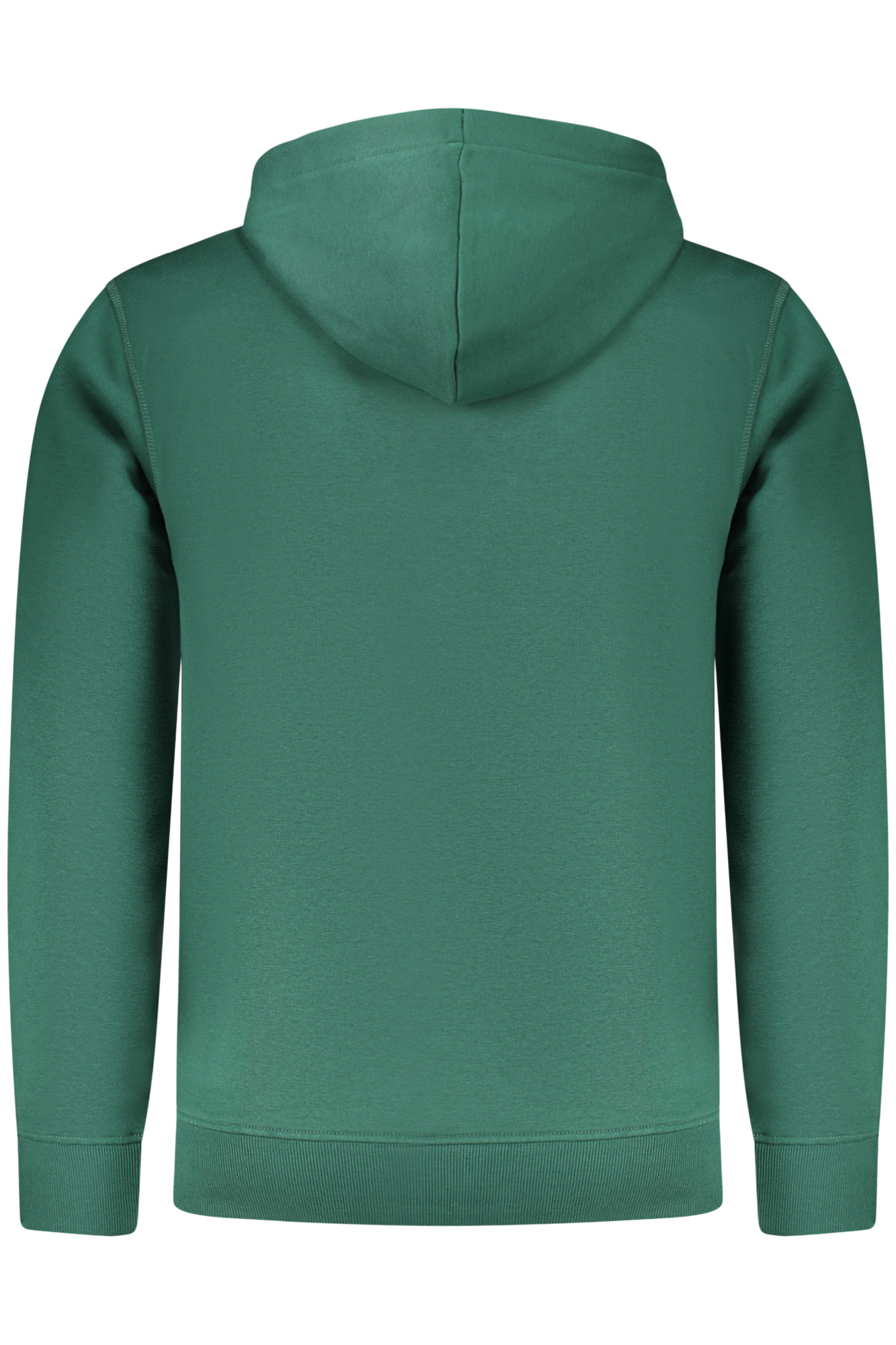 RIFLE FELPA CON ZIP UOMO VERDE - immagine 2