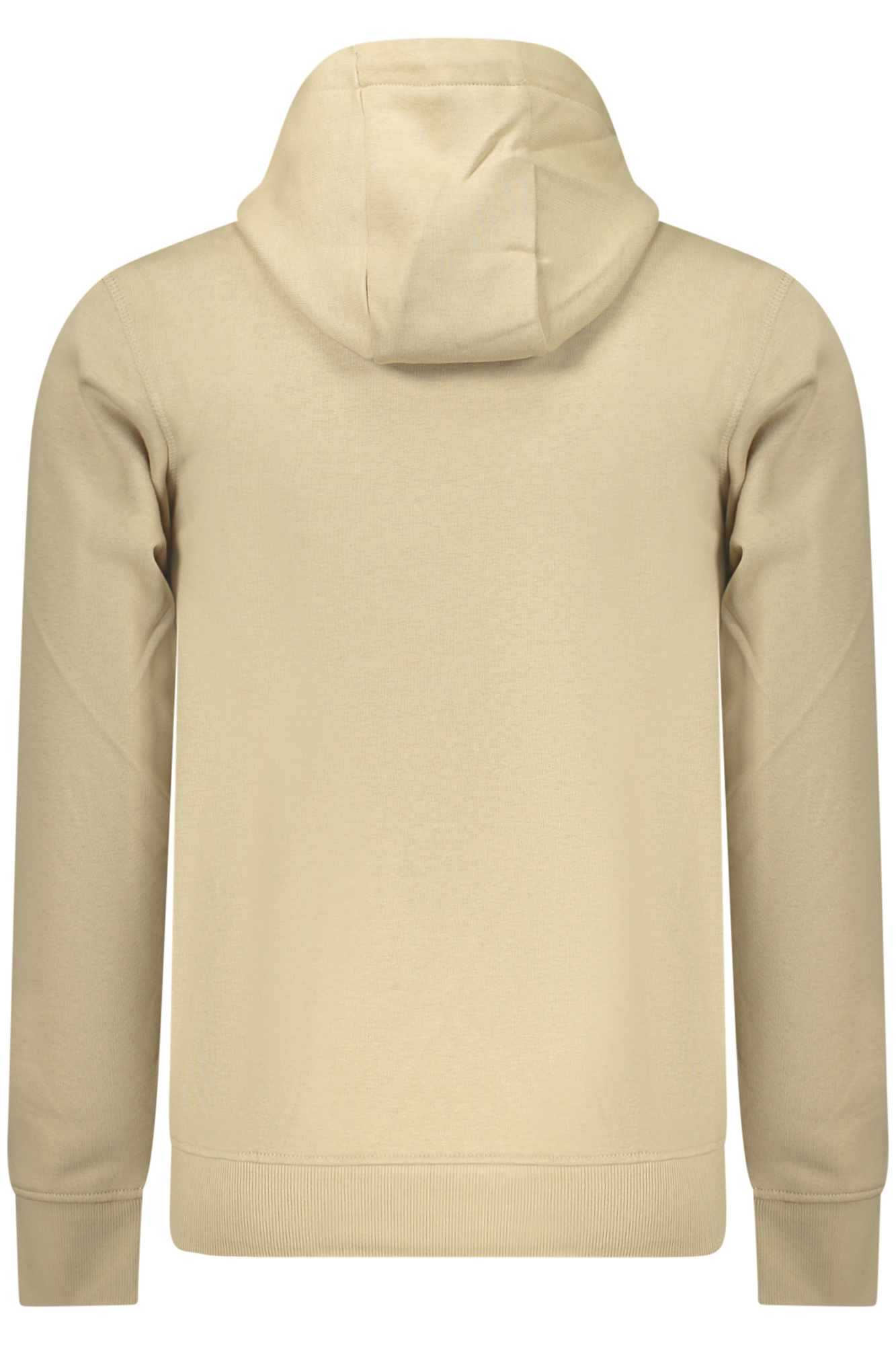 RIFLE FELPA SENZA ZIP UOMO BEIGE - immagine 2