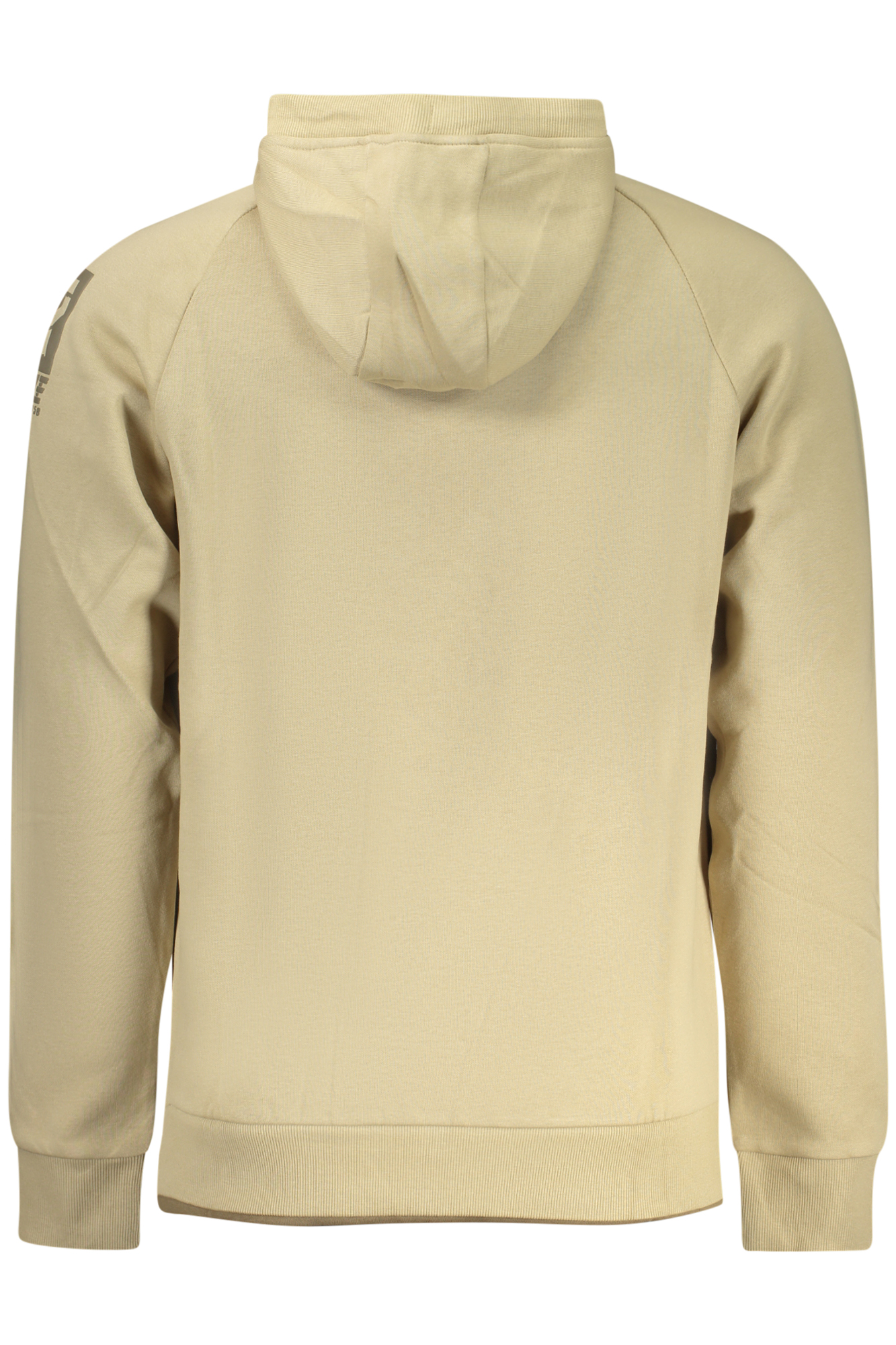 RIFLE FELPA SENZA ZIP UOMO BEIGE - immagine 2