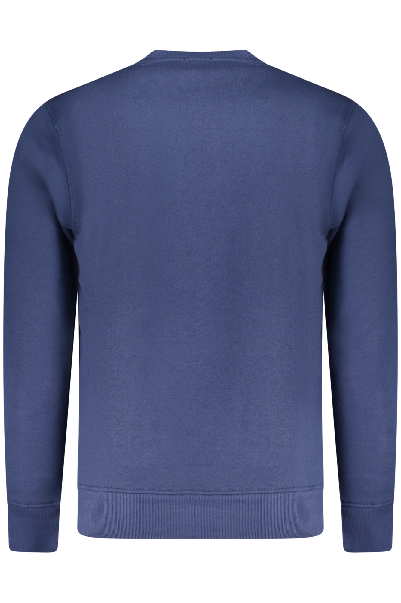 RIFLE FELPA SENZA ZIP UOMO BLU - immagine 2