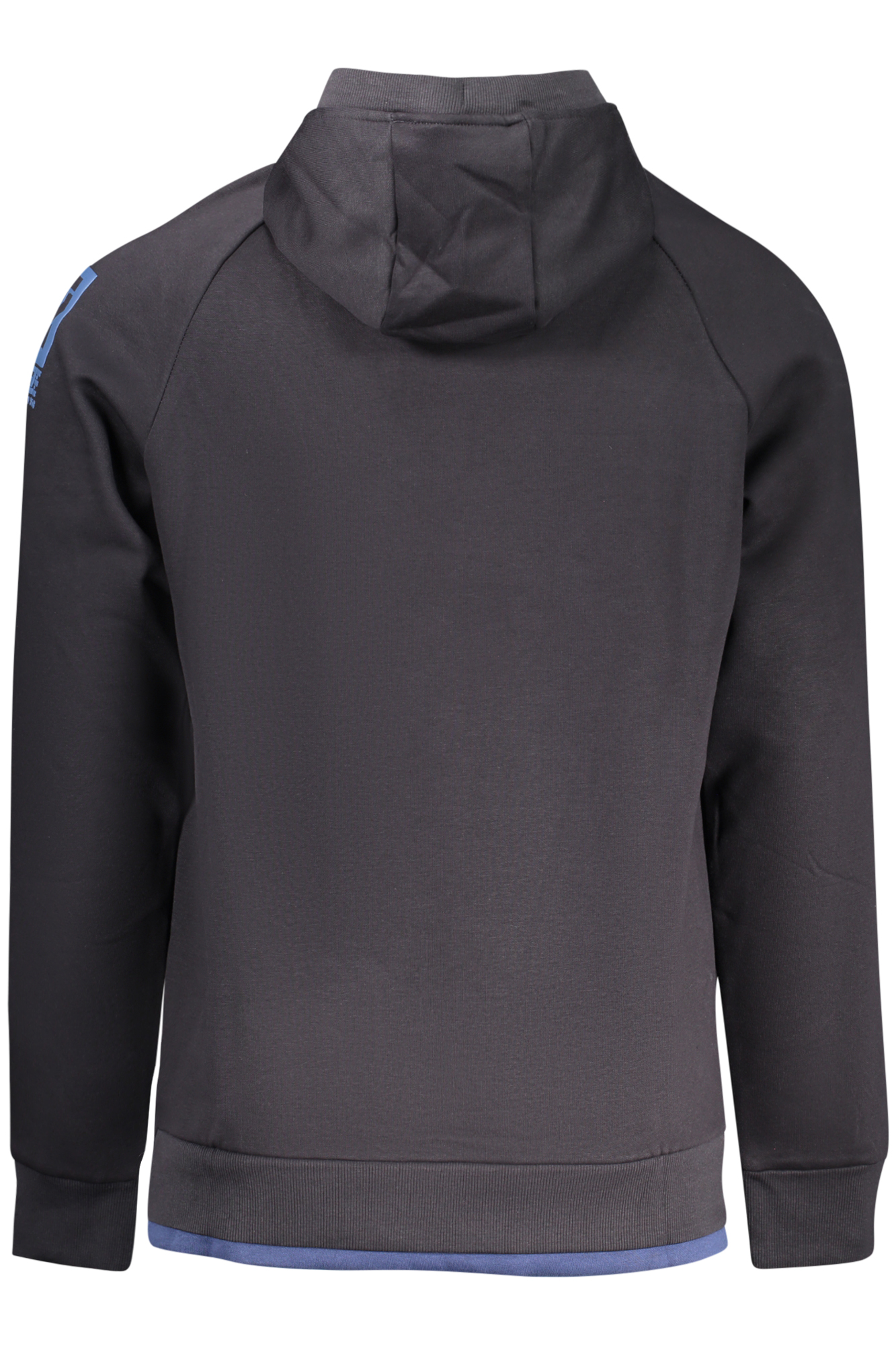 RIFLE FELPA SENZA ZIP UOMO BLU - immagine 2