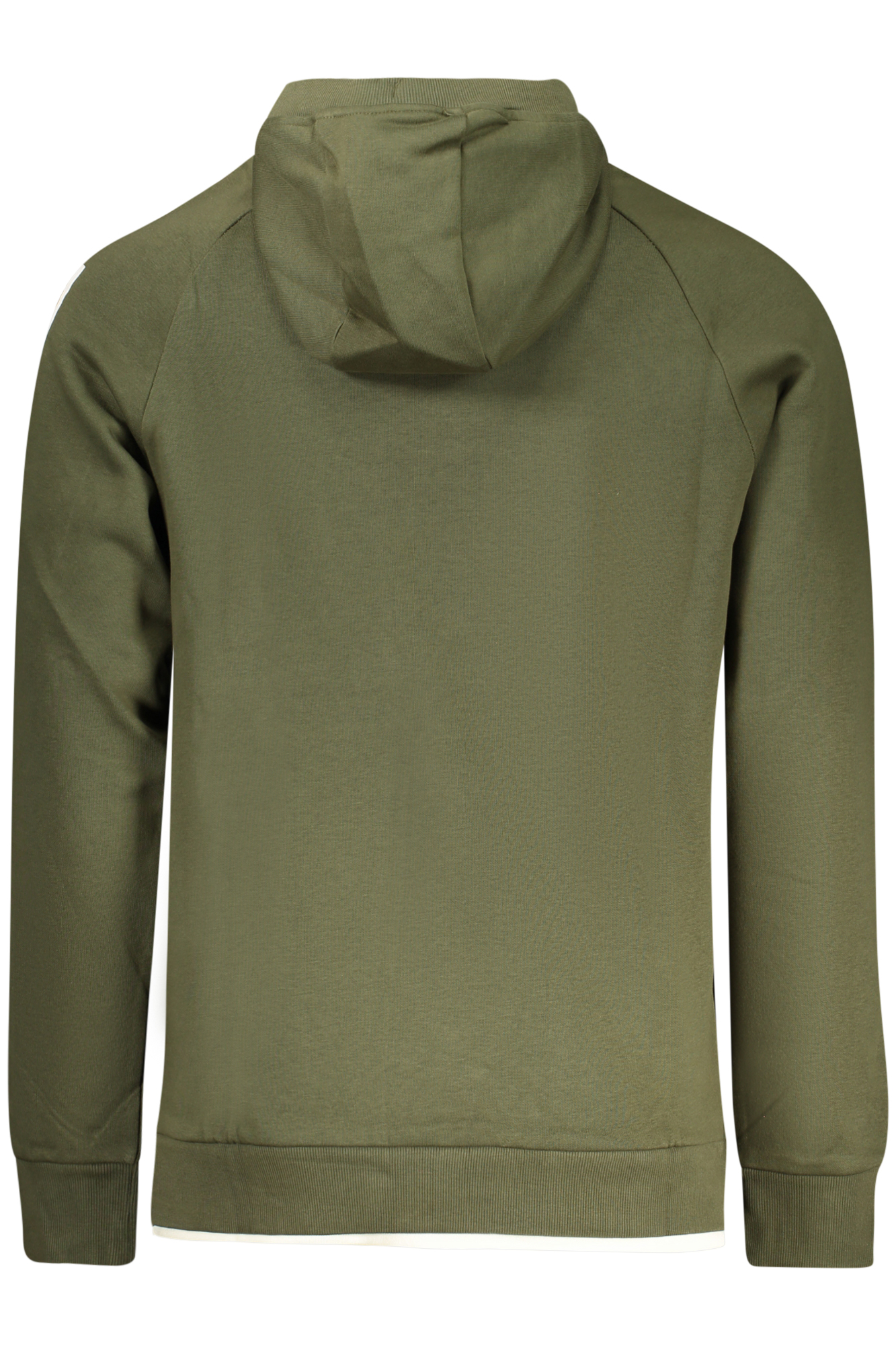 RIFLE FELPA SENZA ZIP UOMO VERDE - immagine 2