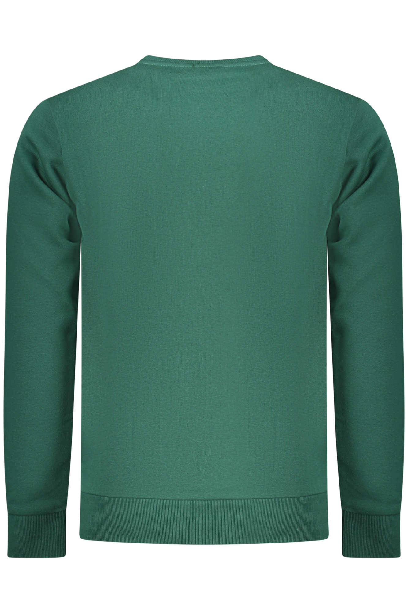 RIFLE FELPA SENZA ZIP UOMO VERDE - immagine 2