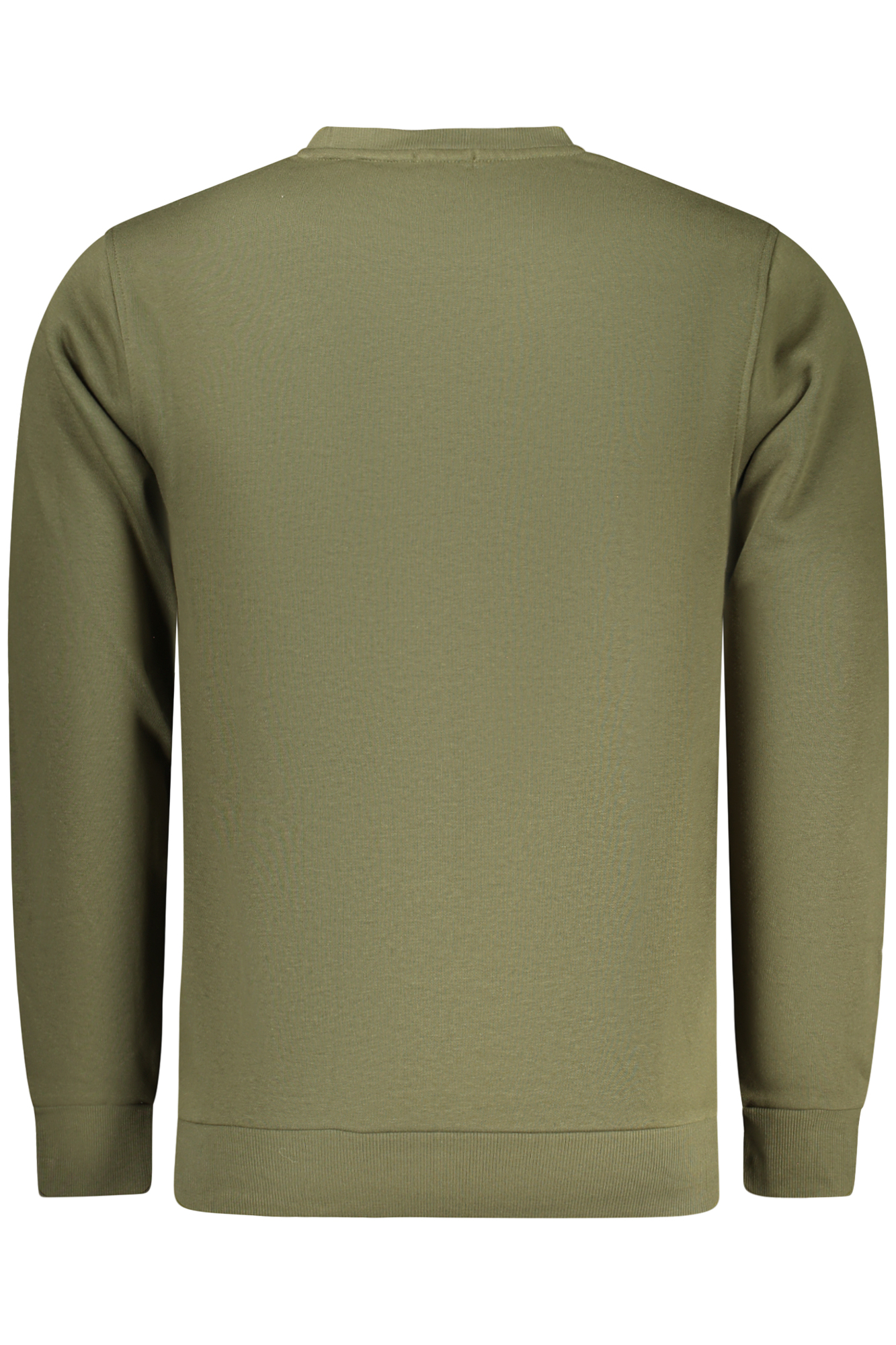 RIFLE FELPA SENZA ZIP UOMO VERDE - immagine 2