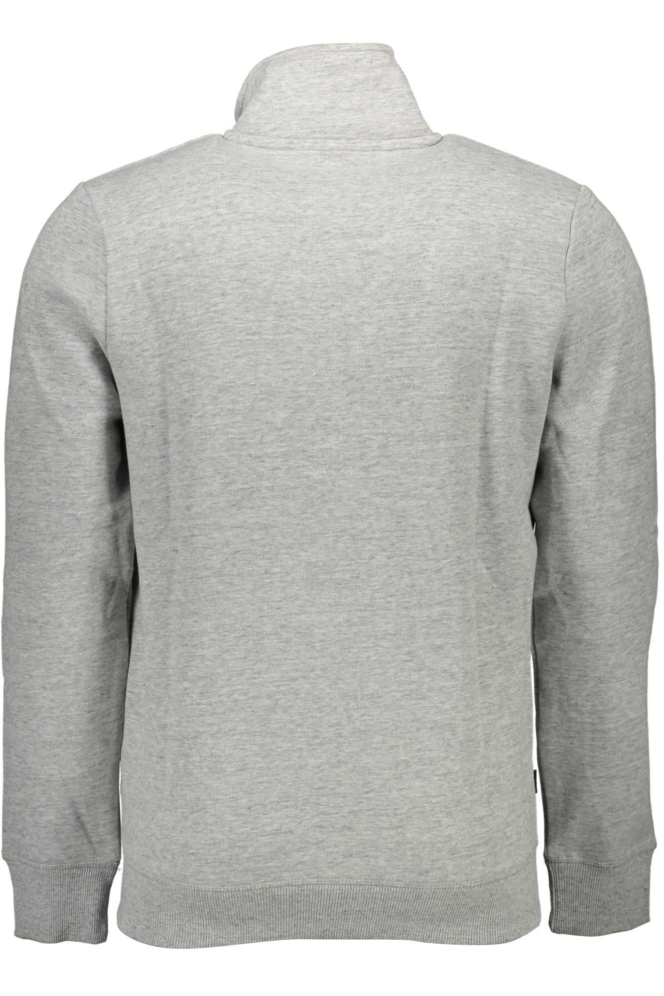 SUPERDRY FELPA CON ZIP UOMO GRIGIO - immagine 2