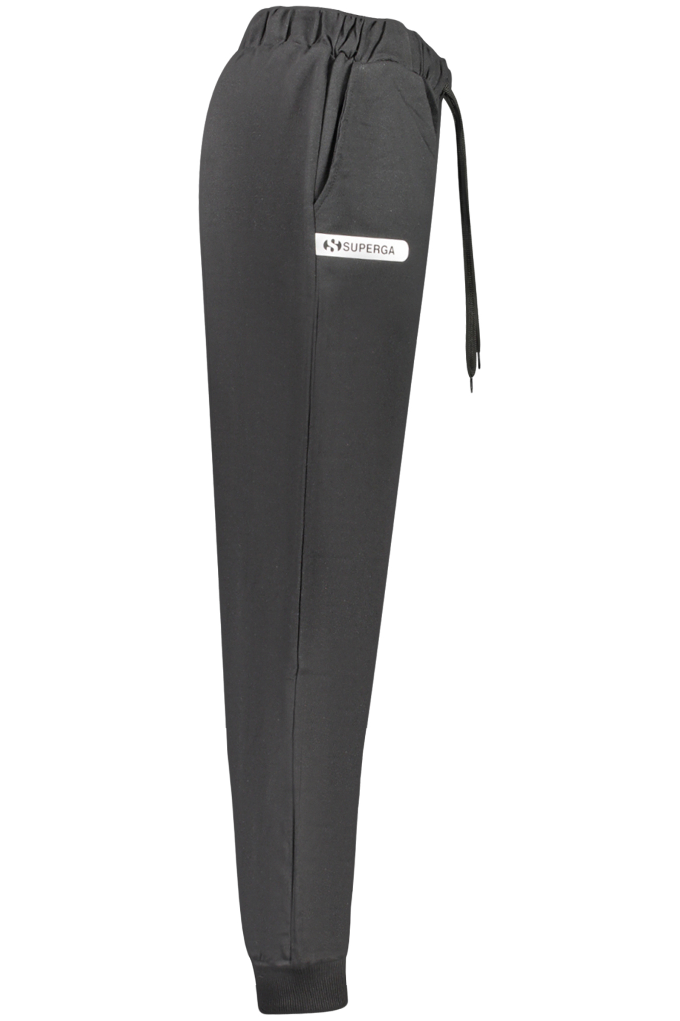 SUPERGA PANTALONE TUTA LUNGO UOMO NERO - immagine 3