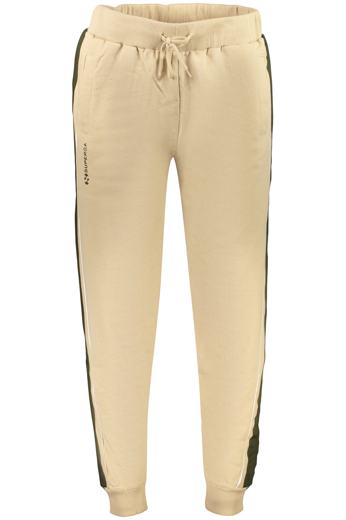 SUPERGA TUTA SPORTIVA UOMO BEIGE - immagine 3