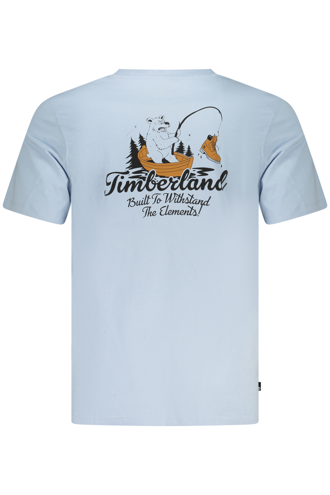 TIMBERLAND T-SHIRT MANICHE CORTE UOMO AZZURRO - immagine 2