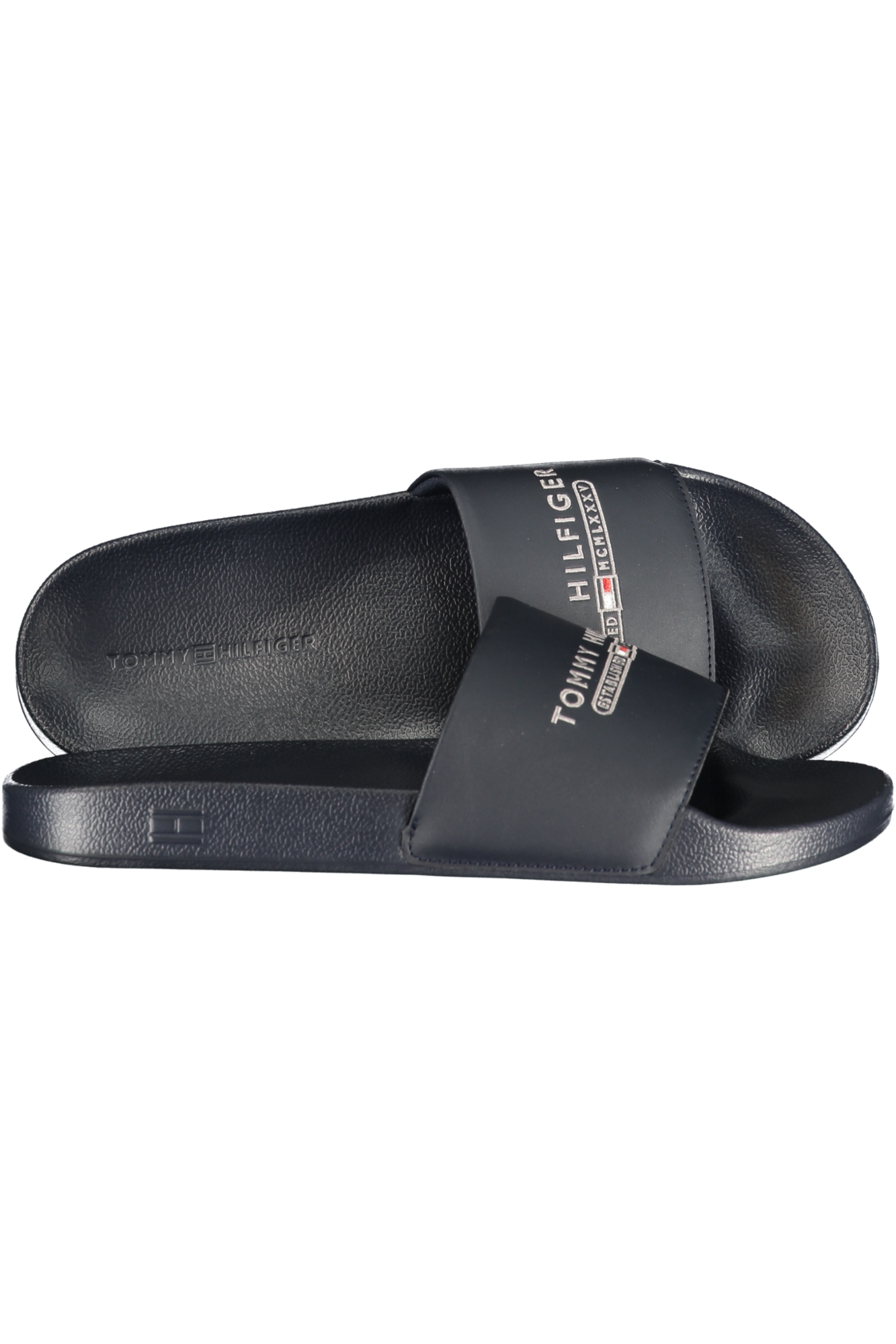TOMMY HILFIGER CALZATURA CIABATTA UOMO BLU - immagine 2