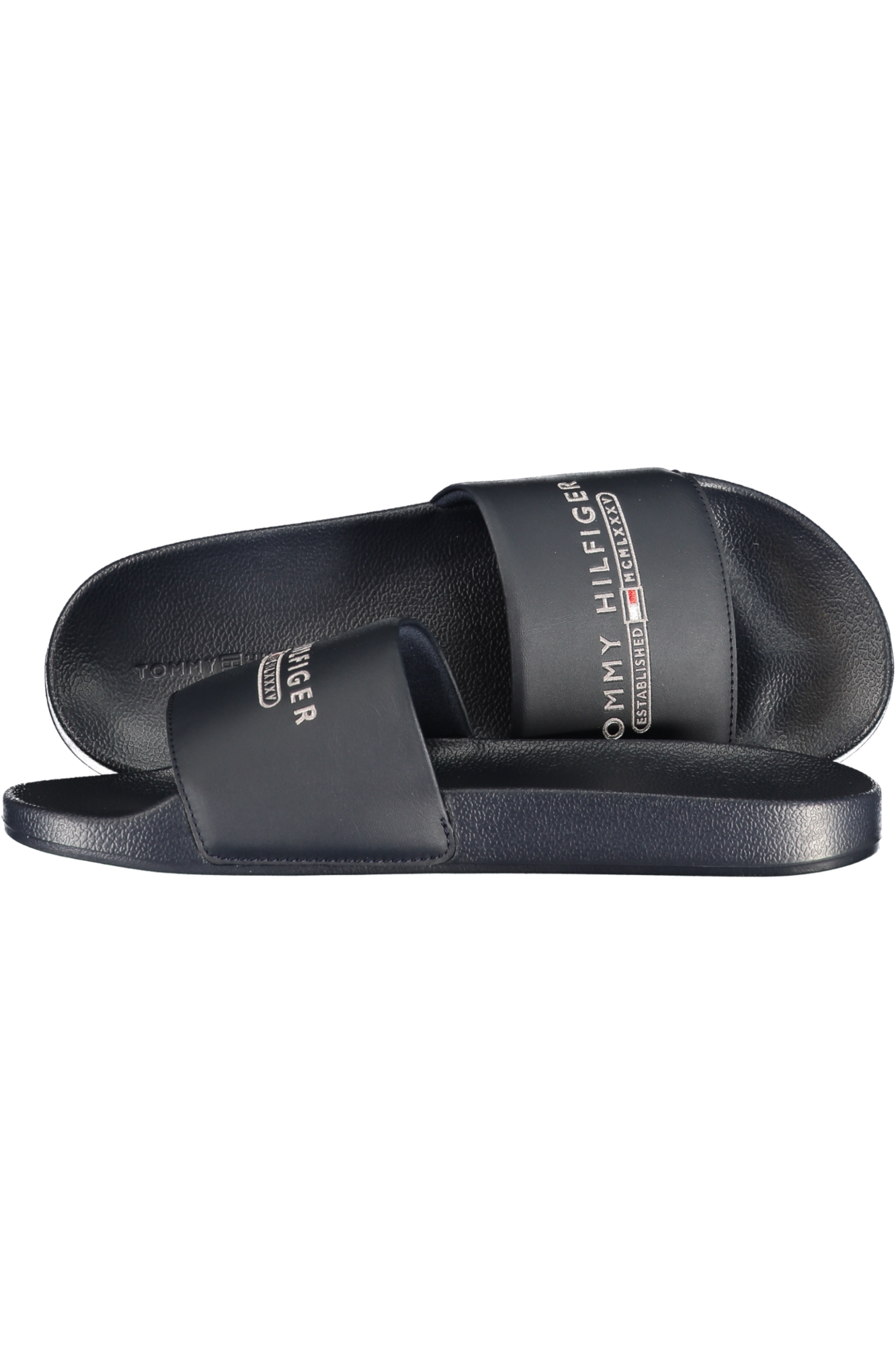 TOMMY HILFIGER CALZATURA CIABATTA UOMO BLU - immagine 3