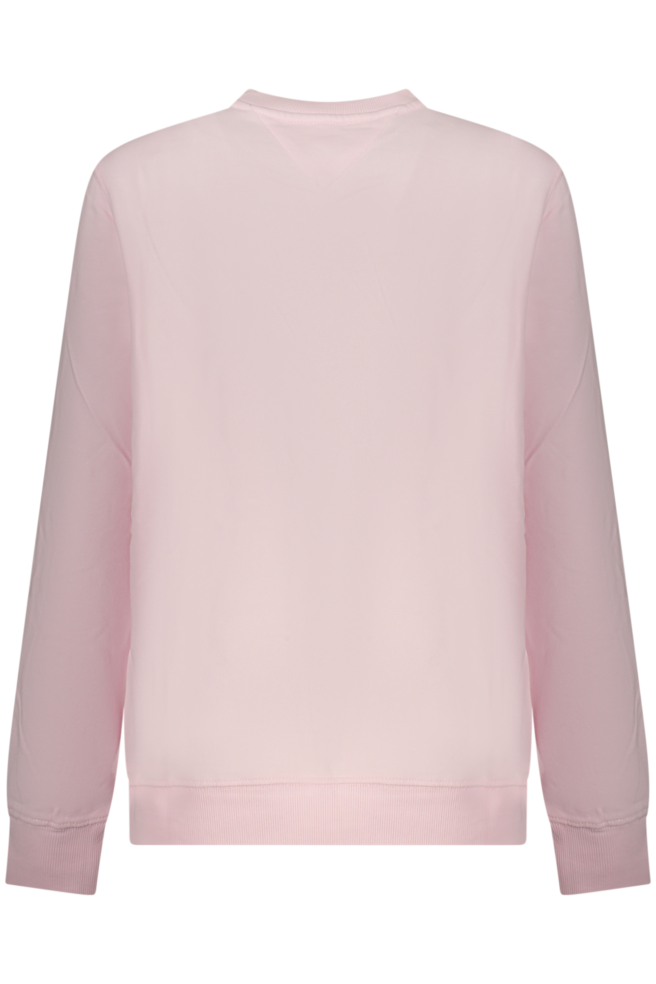 TOMMY HILFIGER FELPA SENZA ZIP DONNA ROSA - immagine 2