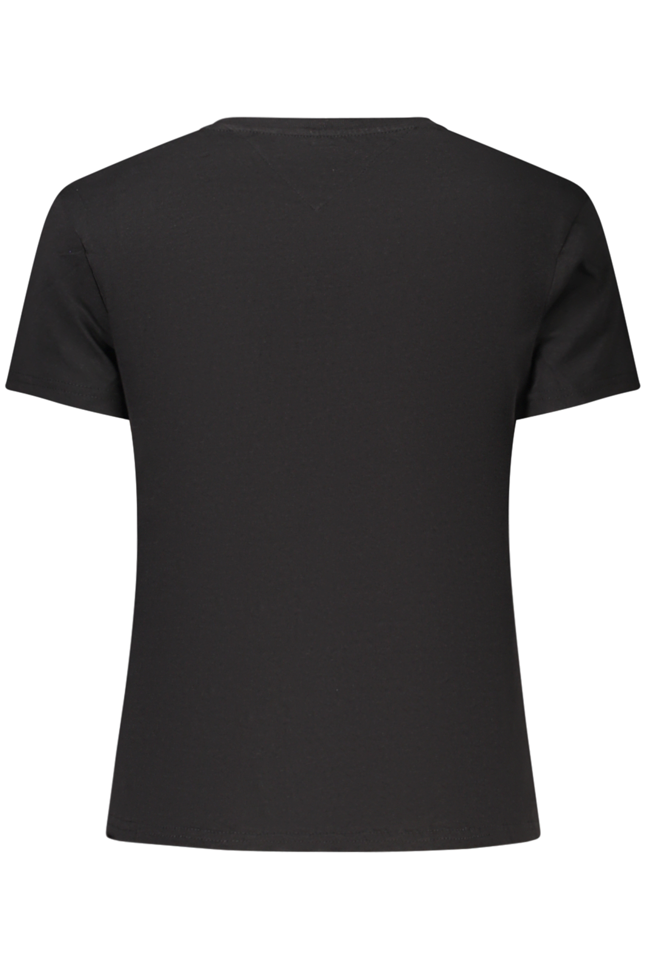 TOMMY HILFIGER T-SHIRT MANICHE CORTE DONNA NERO - immagine 2