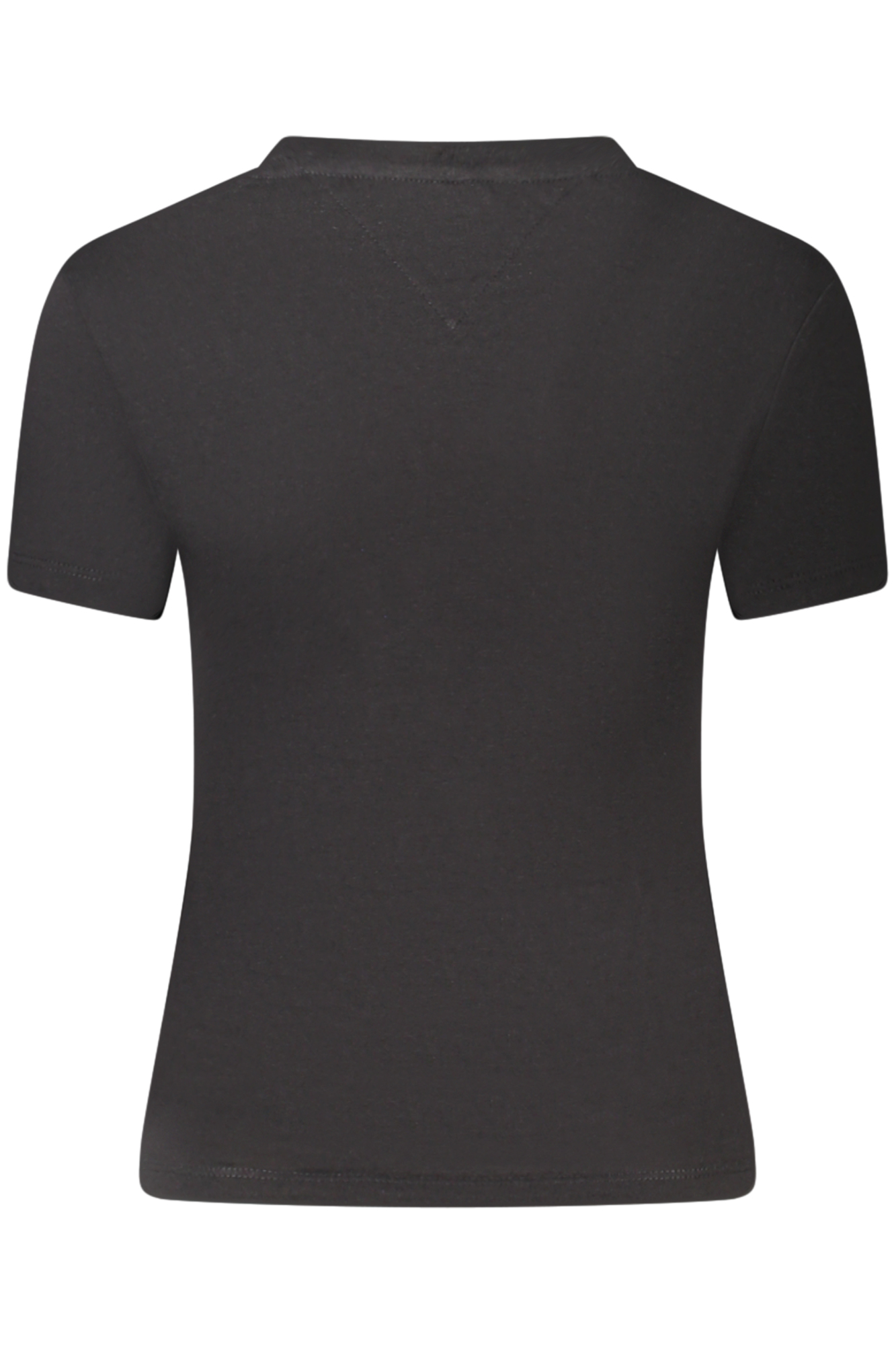TOMMY HILFIGER T-SHIRT MANICHE CORTE DONNA NERO - immagine 2