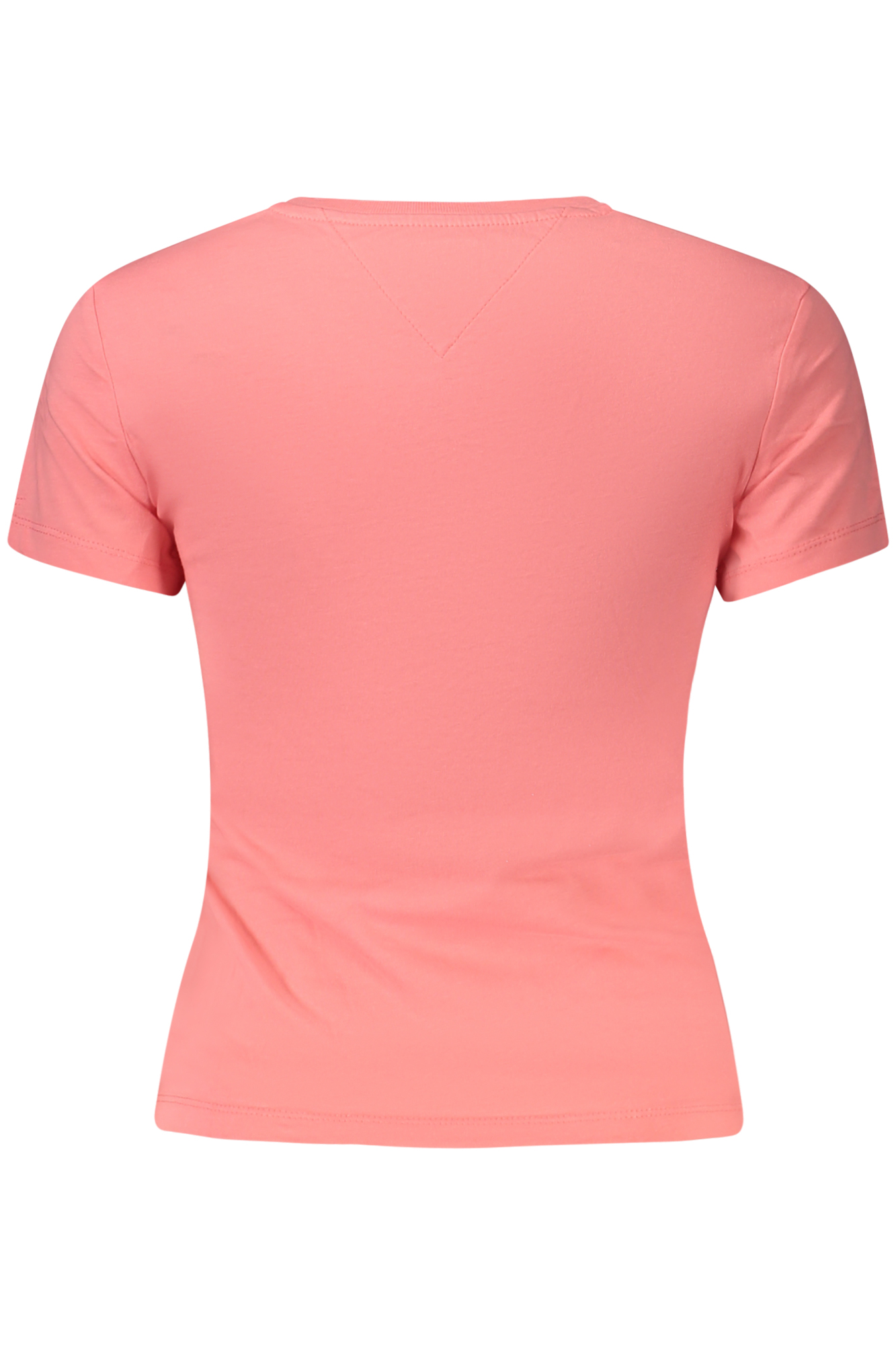 TOMMY HILFIGER T-SHIRT MANICHE CORTE DONNA ROSA - immagine 2