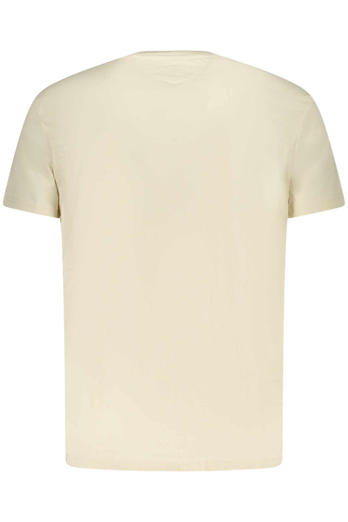 TOMMY HILFIGER T-SHIRT MANICHE CORTE UOMO BEIGE - immagine 2
