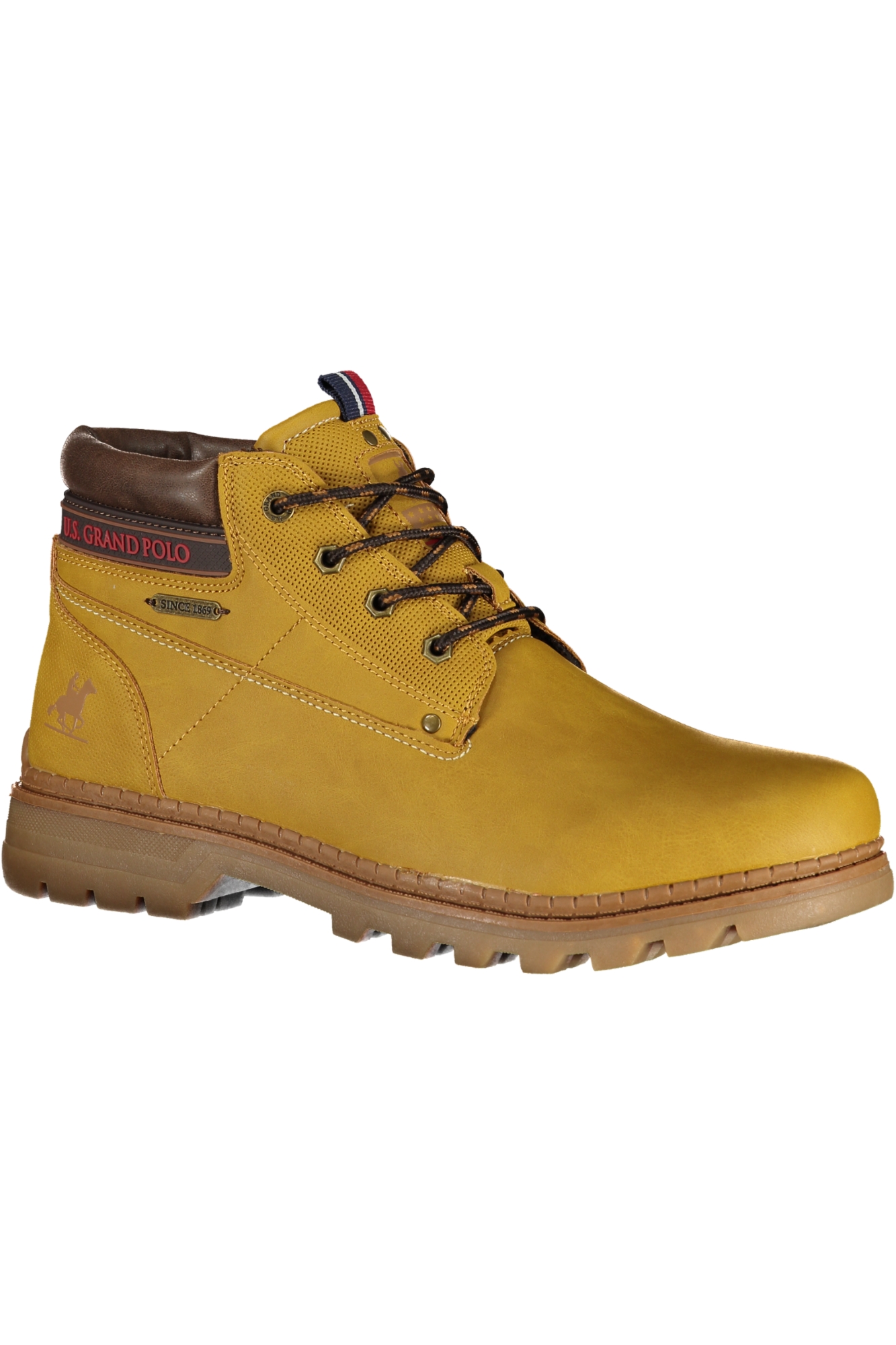 U.S. GRAND CALZATURA STIVALE UOMO GIALLO - immagine 2