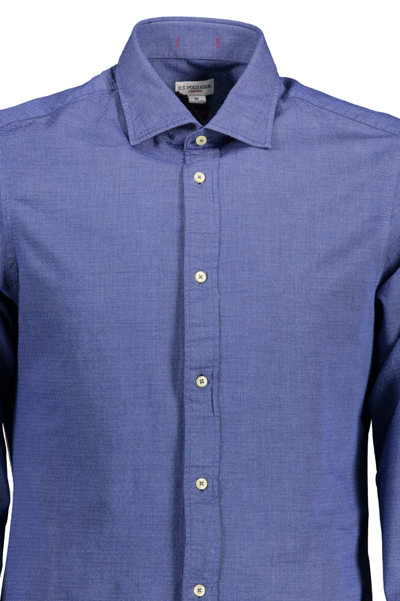 U.S. POLO CAMICIA MANICHE LUNGHE UOMO BLU - immagine 2