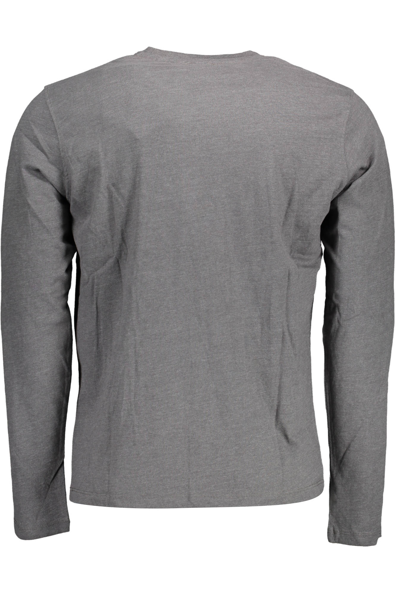 U.S. POLO T-SHIRT MANICHE LUNGHE UOMO GRIGIO - immagine 2