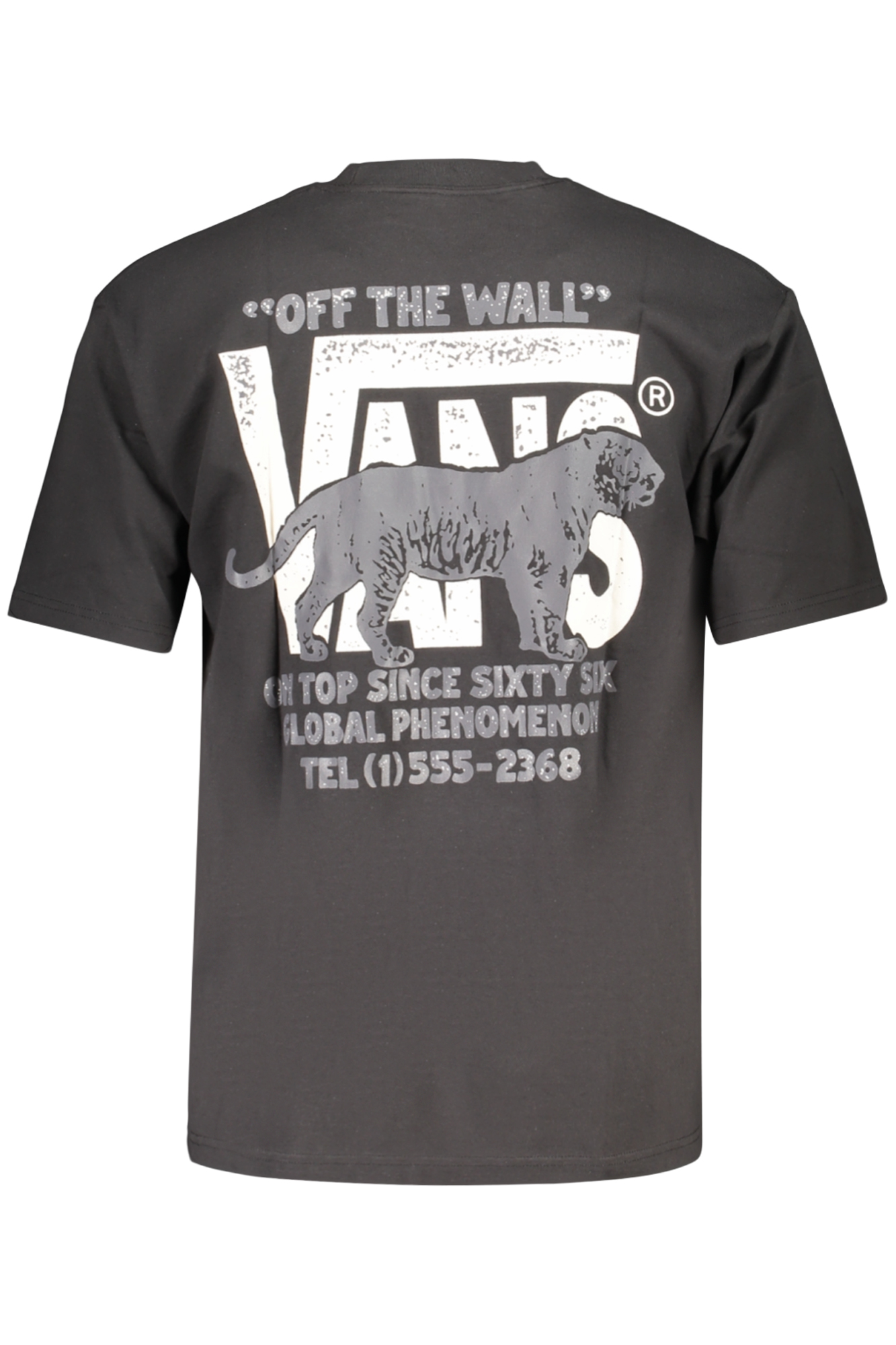 VANS T-SHIRT MANICHE CORTE UOMO NERO - immagine 2